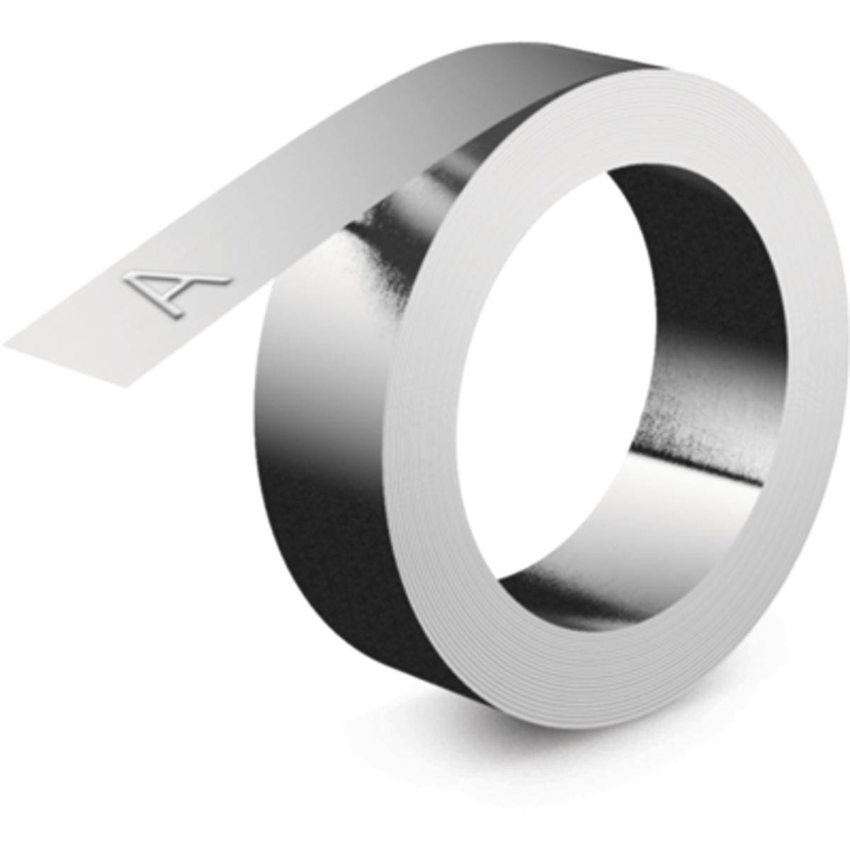 Dymo Aluminium Prägeband 12 mm x 4,80 m, ohne Kleber (Artikel wird/wurde unter Herstellernummer 31000 und S0720160 geführt)