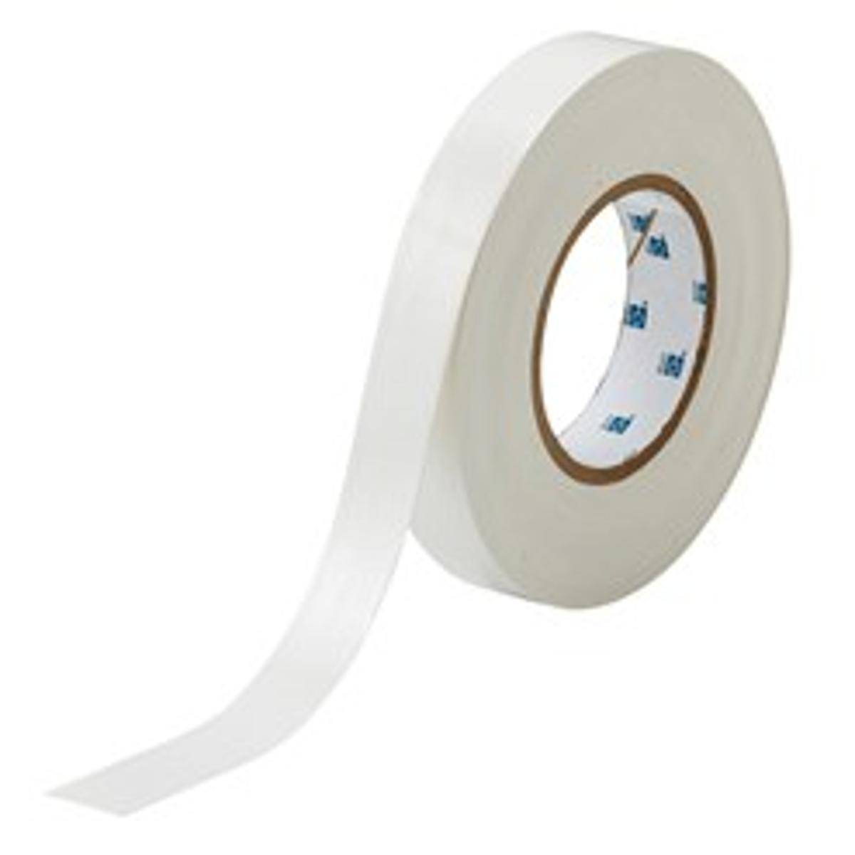 Brady, THT-92-498-2, Vinylgewebe, Weiß, 9.53 mm x 50.29 m, wiederablösbar, Endlos