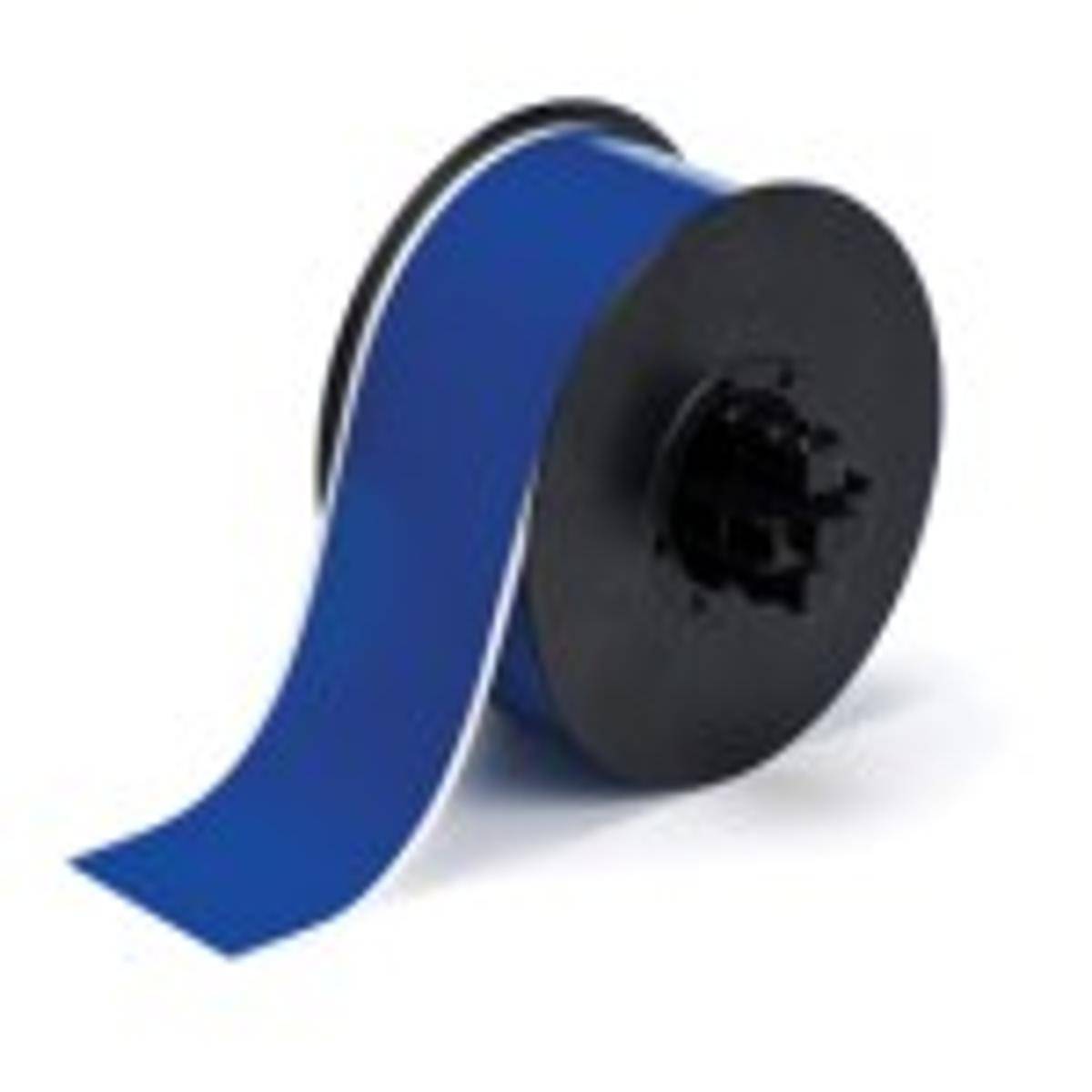 Brady, B30C-4000-7569-BL, Standard Vinyl, Blau, glänzend, 101.00 mm x 30.00 m, Endlos