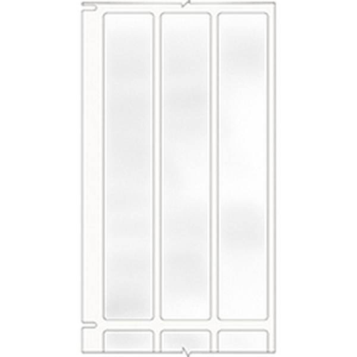 Brady, THTTL-3-430, Polyester, Transparent, glänzend, 21.00 x 129.00 mm, permanent, 3-bahnig, in Verbindung mit LT-150x25-B7645 zu verwenden (3000 E.