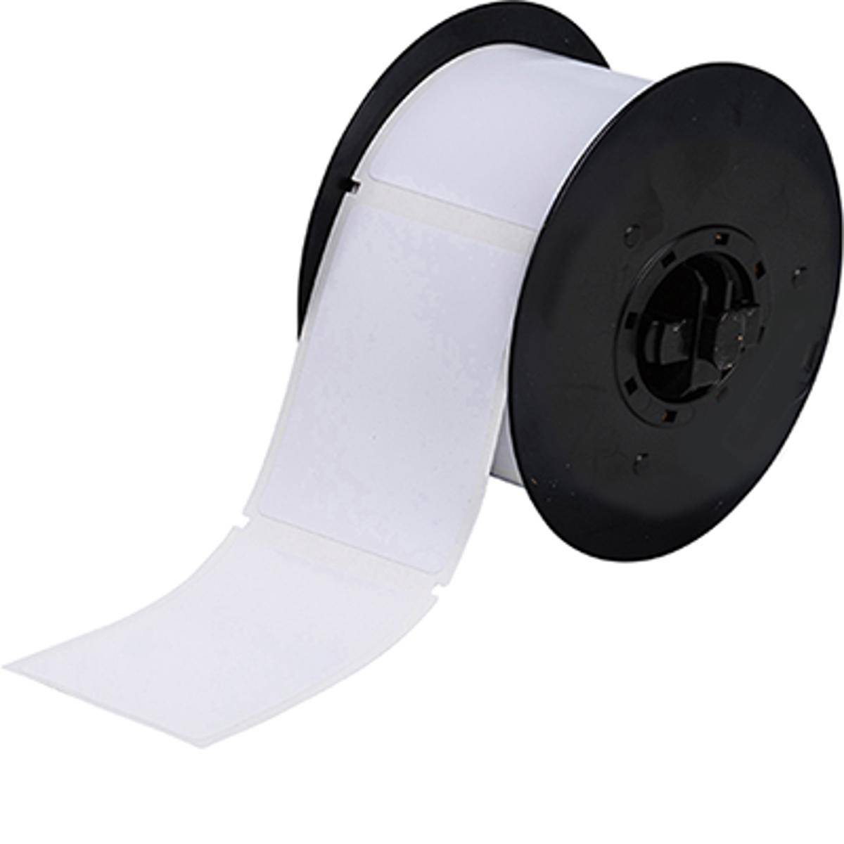 Brady, B30-241-595-BLNKWT, Vinyl-Etiketten, Weiß, glänzend, 57.15 x 76.20 mm, permanent (300 E.)