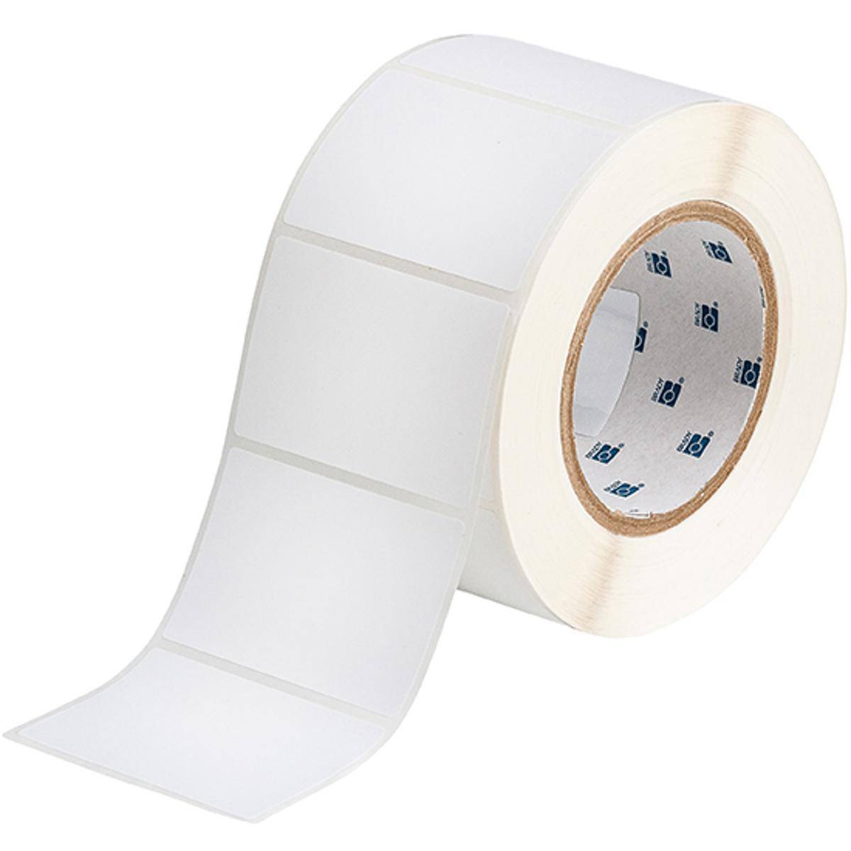 Brady, THT-19-486-1, metallisierter Polyester, 76.20 x 50.80 mm, extra stark haftend (1000 E.)