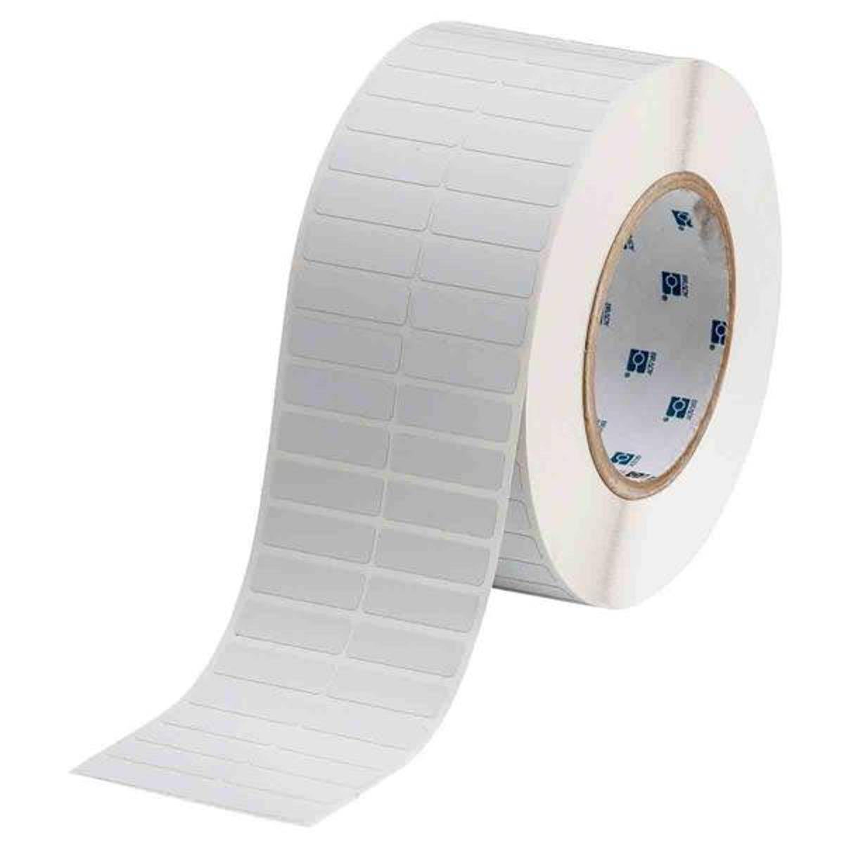 Brady, THT-29-719-10, Spannungsableitendes Polyimid, Weiß, matt, 31.75 x 9.53 mm, permanent, 2-bahnig (10000 E.)