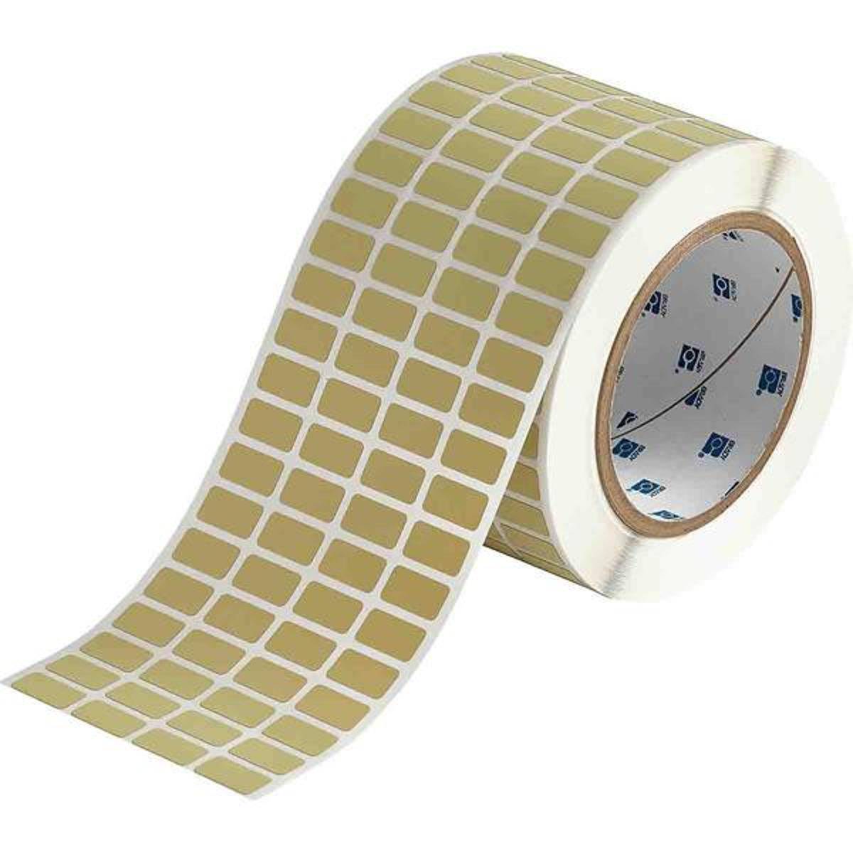 Brady, THT-57-724-10, Polyimid, Beige, matt, 17.78 x 9.53 mm, permanent, 4-bahnig (10000 E.)