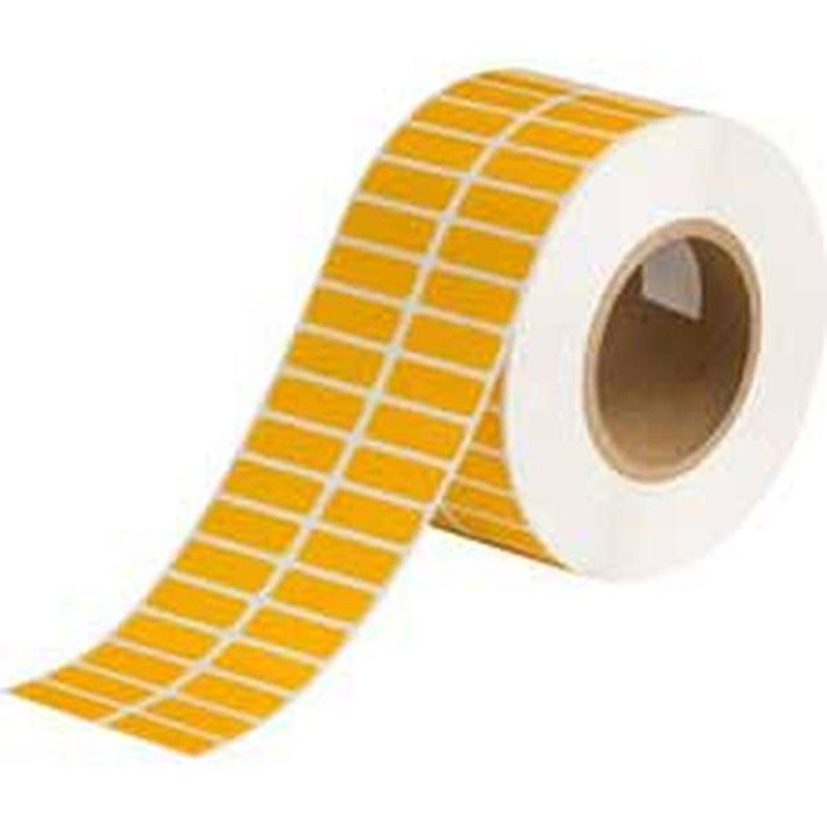 Brady, THT-37-423-10-YL, Polyester, Gelb, 38.10 x 12.70 mm, permanent, 2-bahnig (10000 E.)