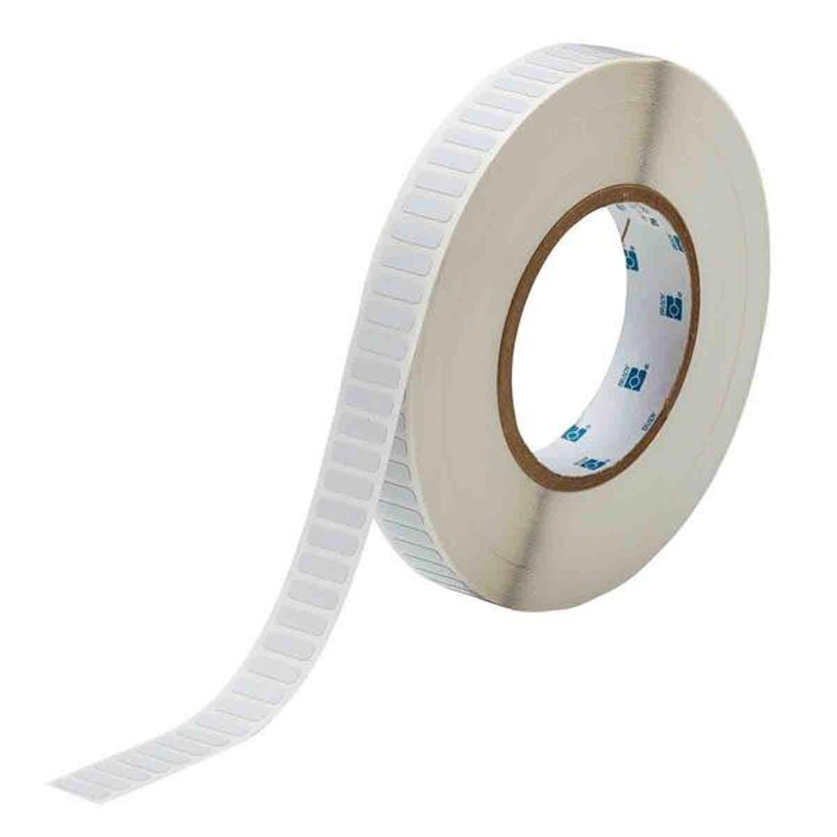 Brady, THT-47-717-10, Spannungsableitendes Polyimid, Weiß, 16.51 x 5.08 mm, permanent (10000 E.)