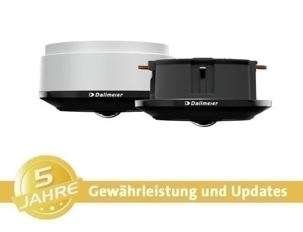 SDF6800DN 1,6mm Dallmeier, IP Fisheye-Kamera, IR optional, IP55/IP66, IK10, UP/AP, 8MP, 1,6 mm