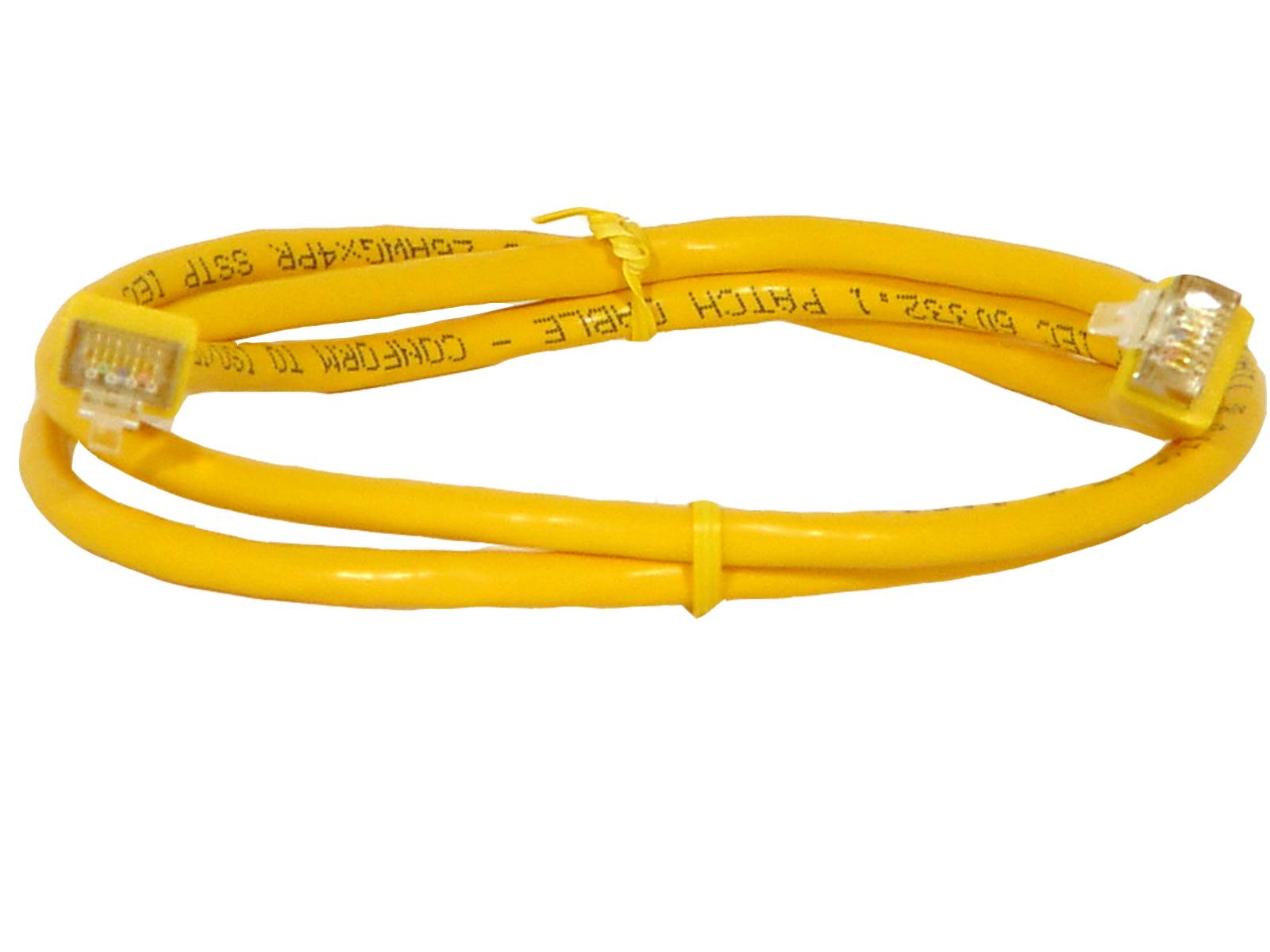 Goobay CAT 6-100 SSTP PIMF Yellow 1m Netzwerkkabel Gelb