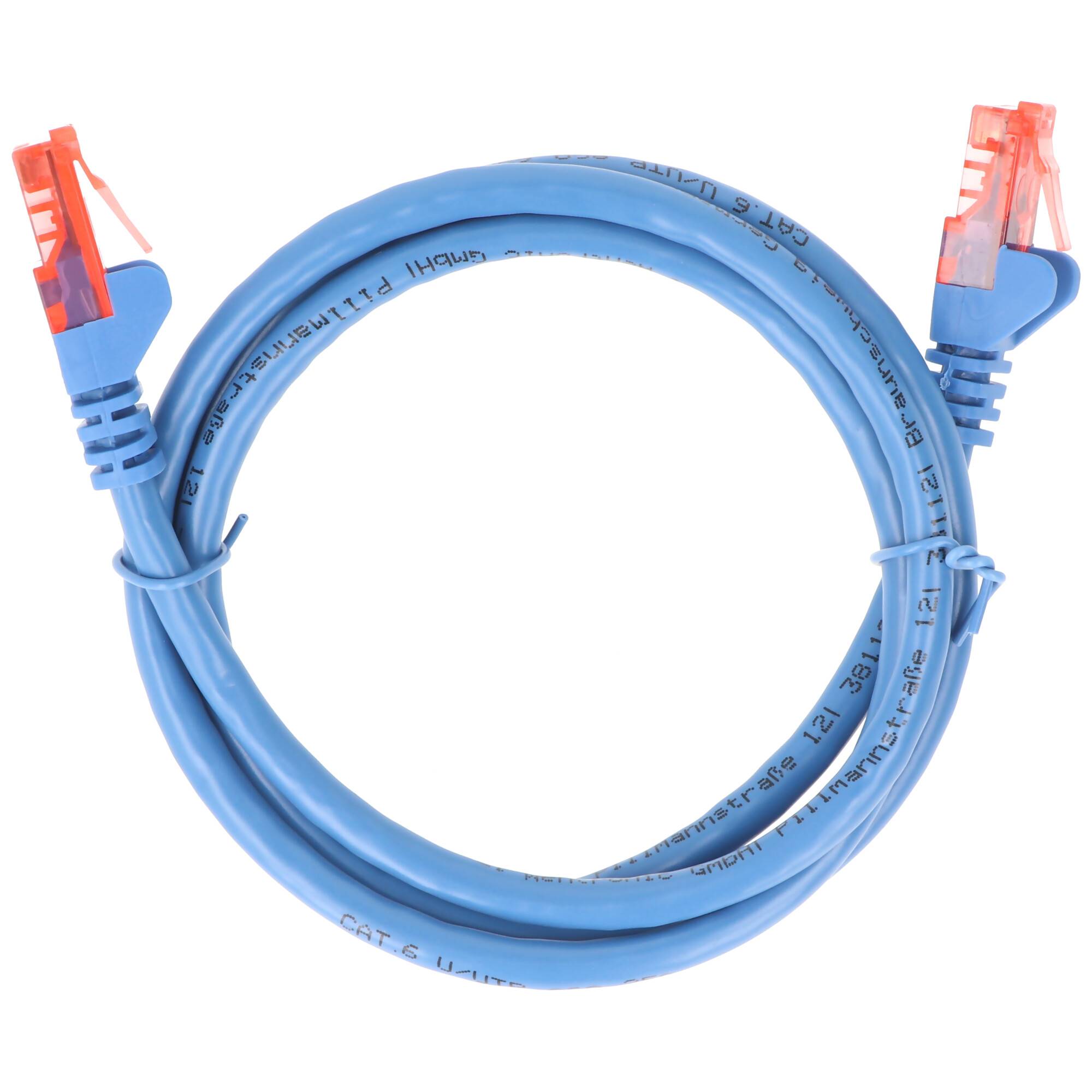 Goobay CAT 6 Patchkabel, U/UTP, Blau 1,5 m