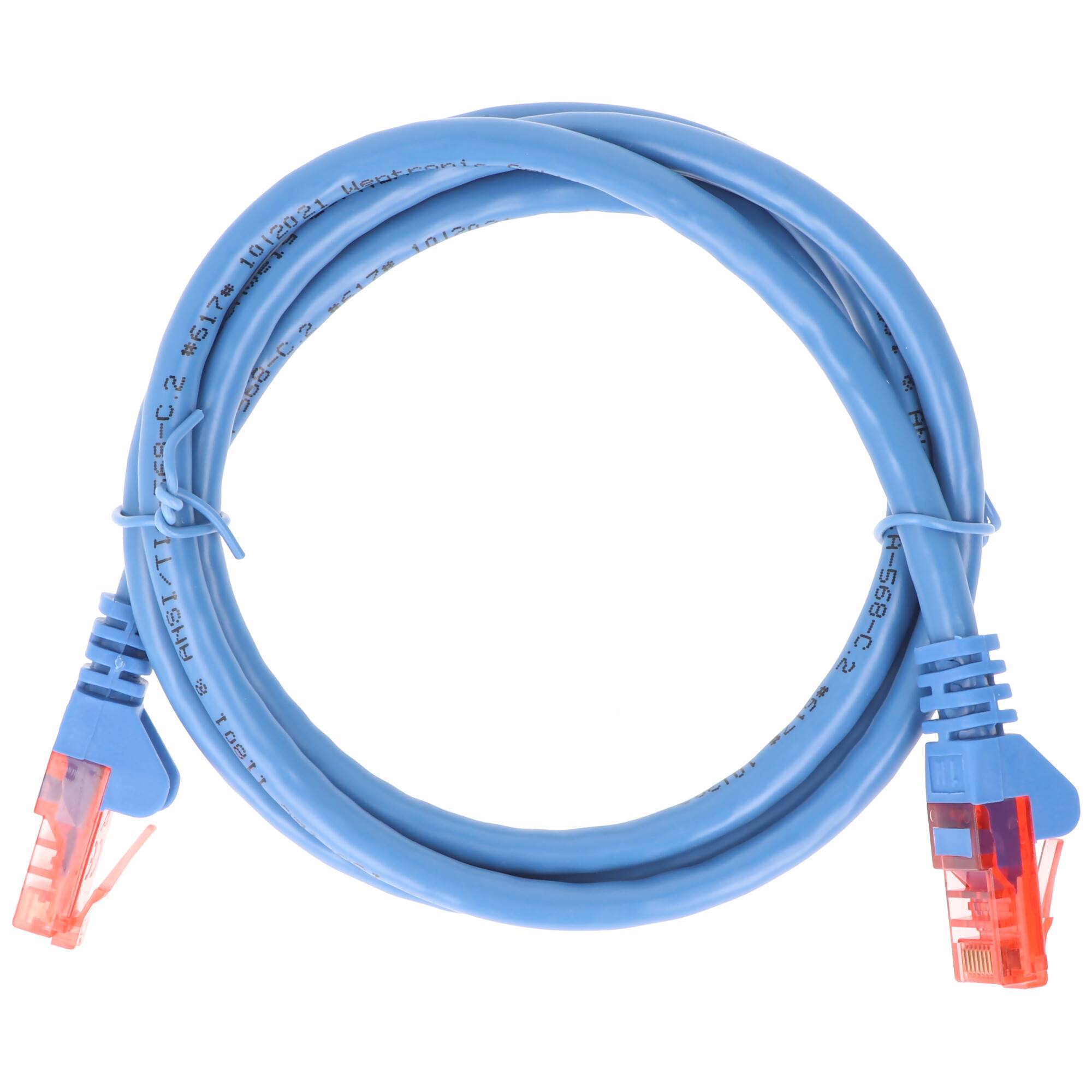 Goobay CAT 6 Patchkabel, U/UTP, Blau