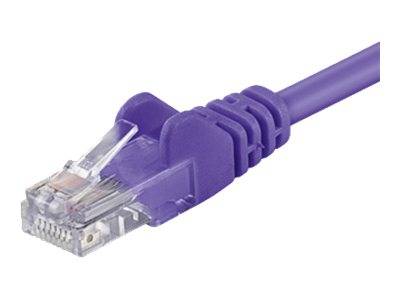 Lila Ethernet-Kabel mit RJ45-Stecker