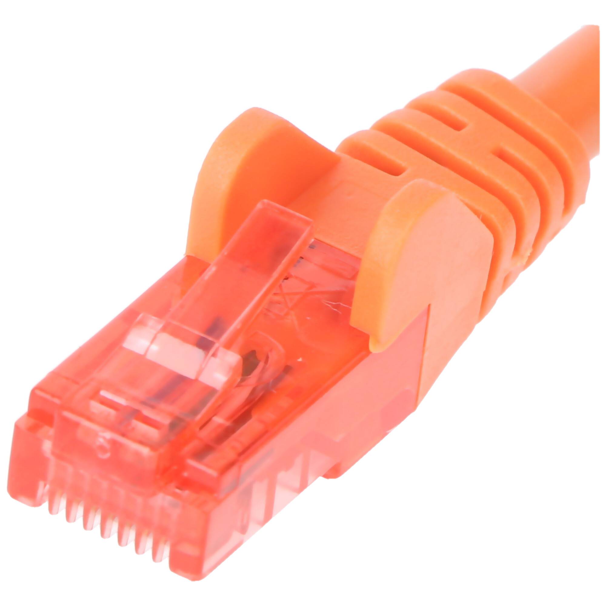 Goobay CAT 6 Patchkabel, U/UTP, Orange 2 m