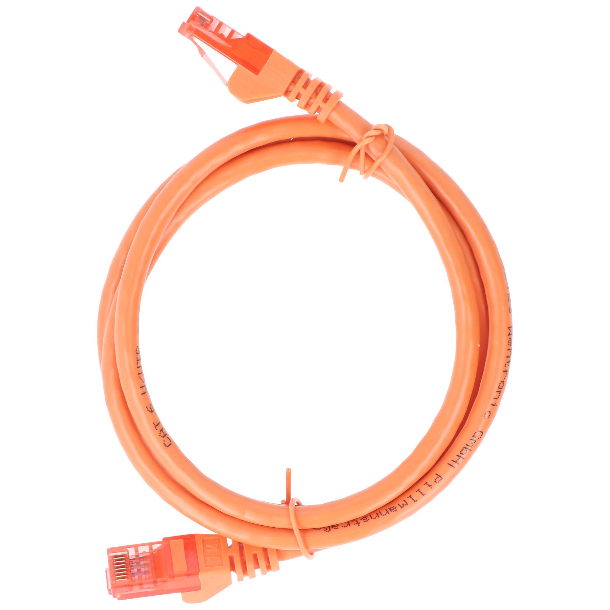 Goobay CAT 6 Patchkabel, U/UTP, Orange 15 m