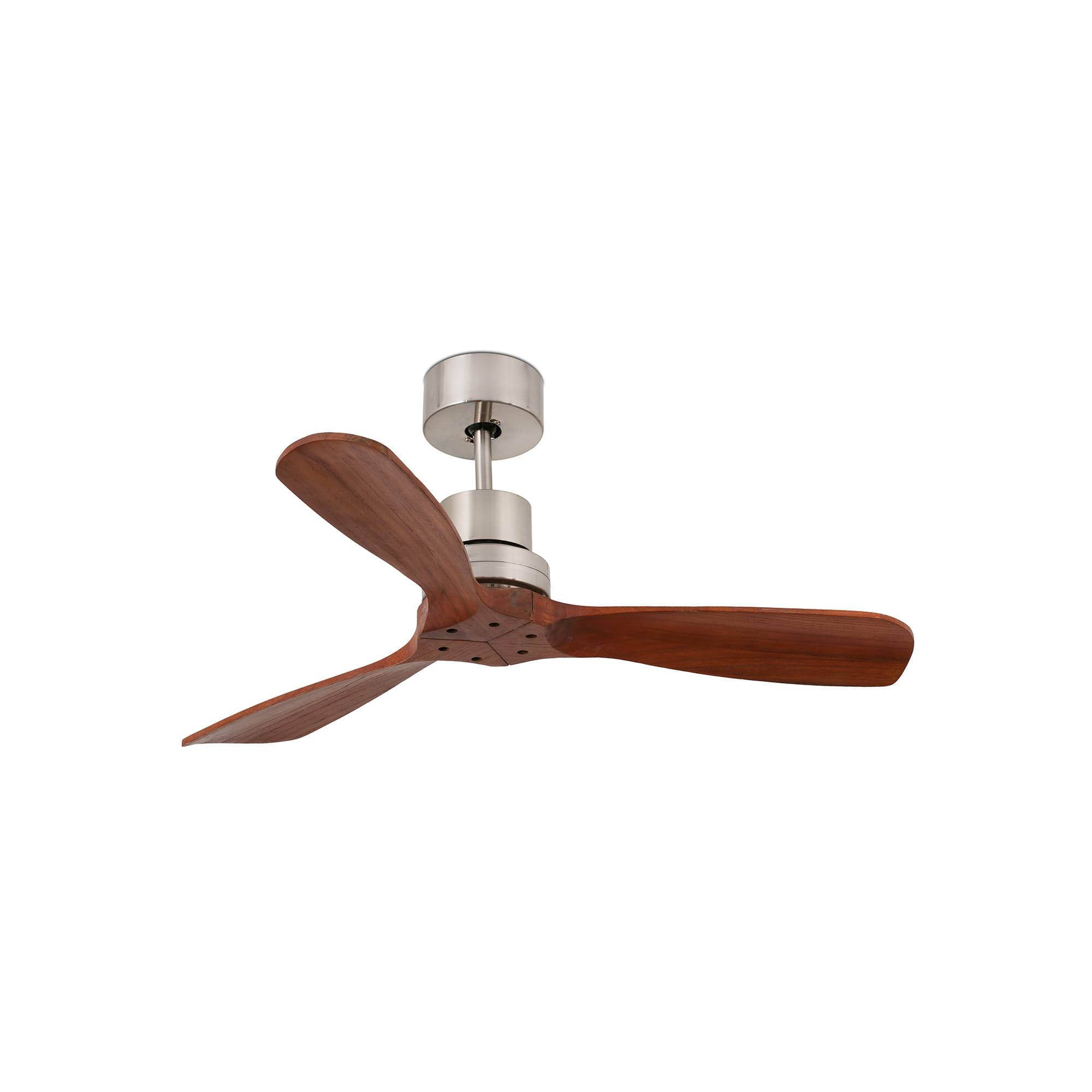 DC Deckenventilator Mini Lantau Nickel Walnuss