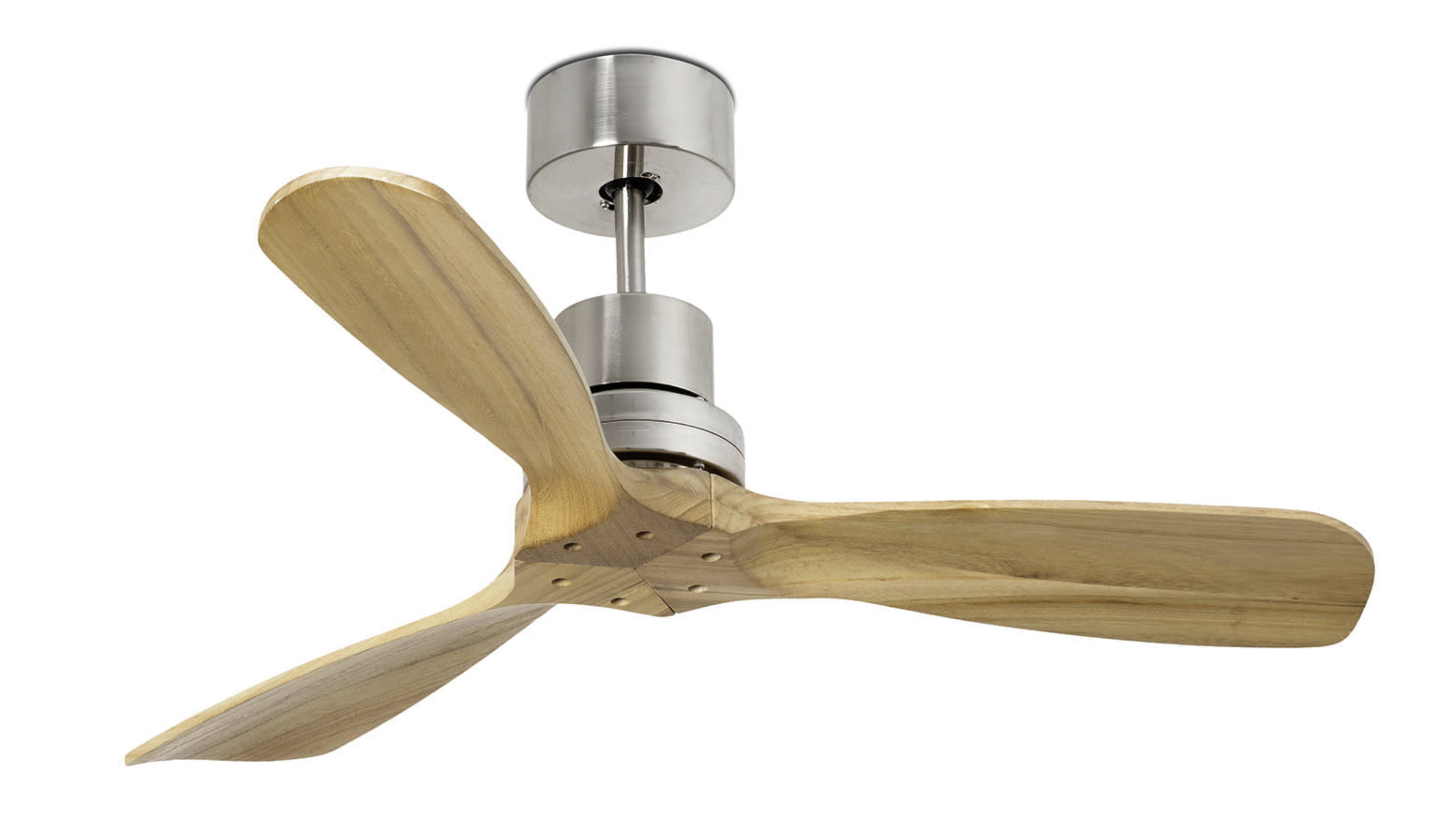 DC Deckenventilator Mini Lantau Nickel Kiefer