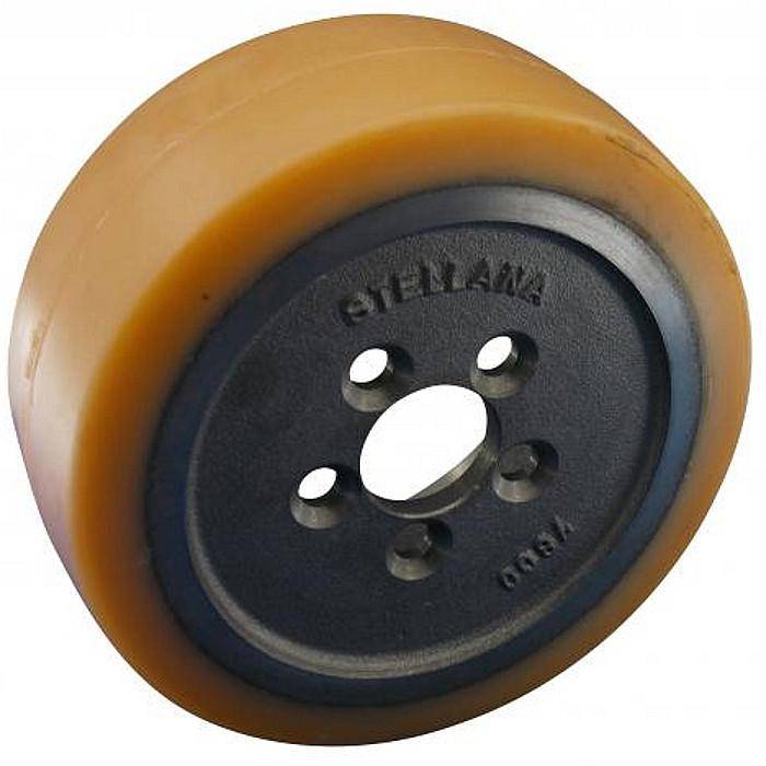 Antriebsrad - für "Linde" - Vulkollanrad - Gussfelge - Rad-Ø 230 mm - Radbreite 90 mm