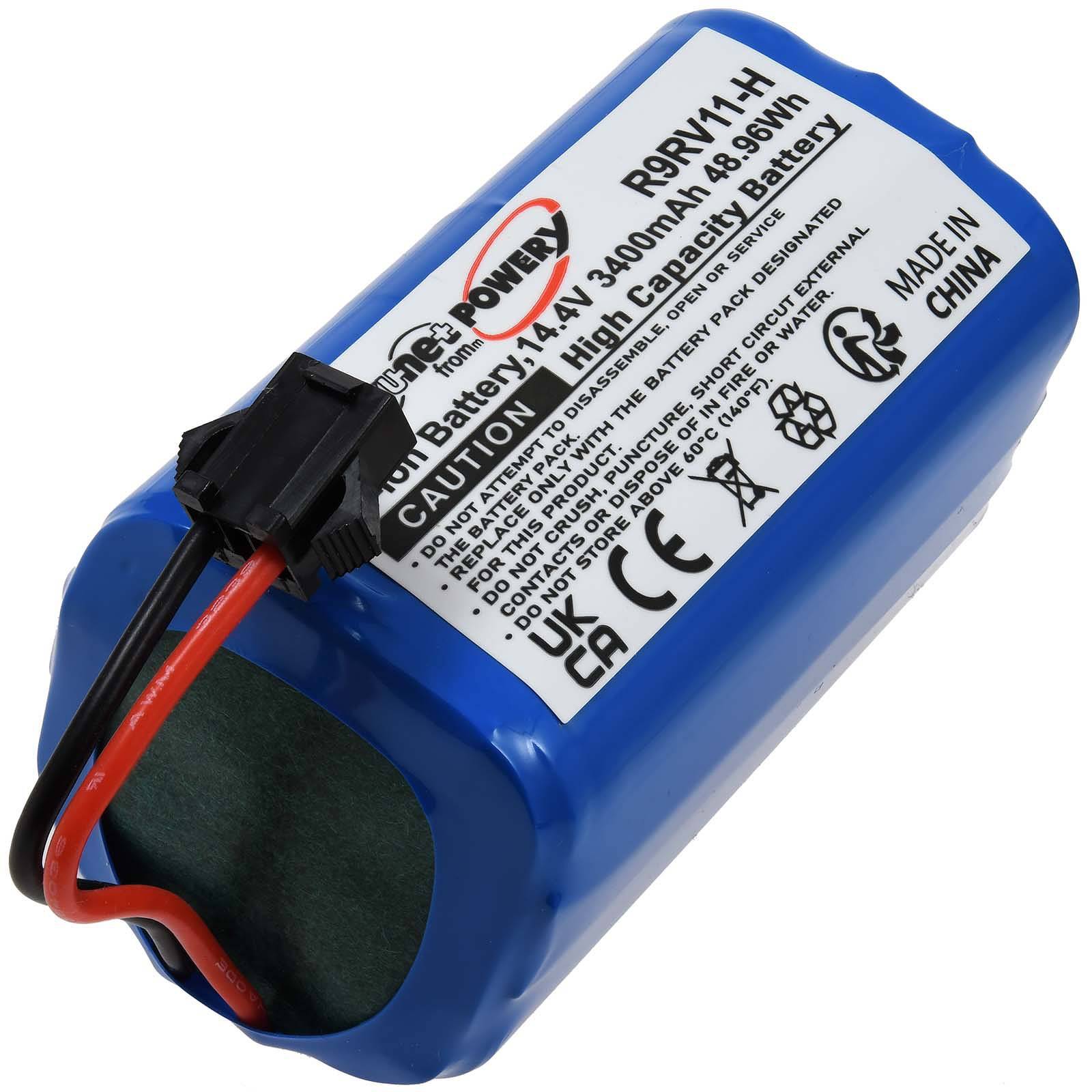 Powery Powerakku für Saugroboter Eufy RoboVac 30C Max, 14,8V, Li-Ion