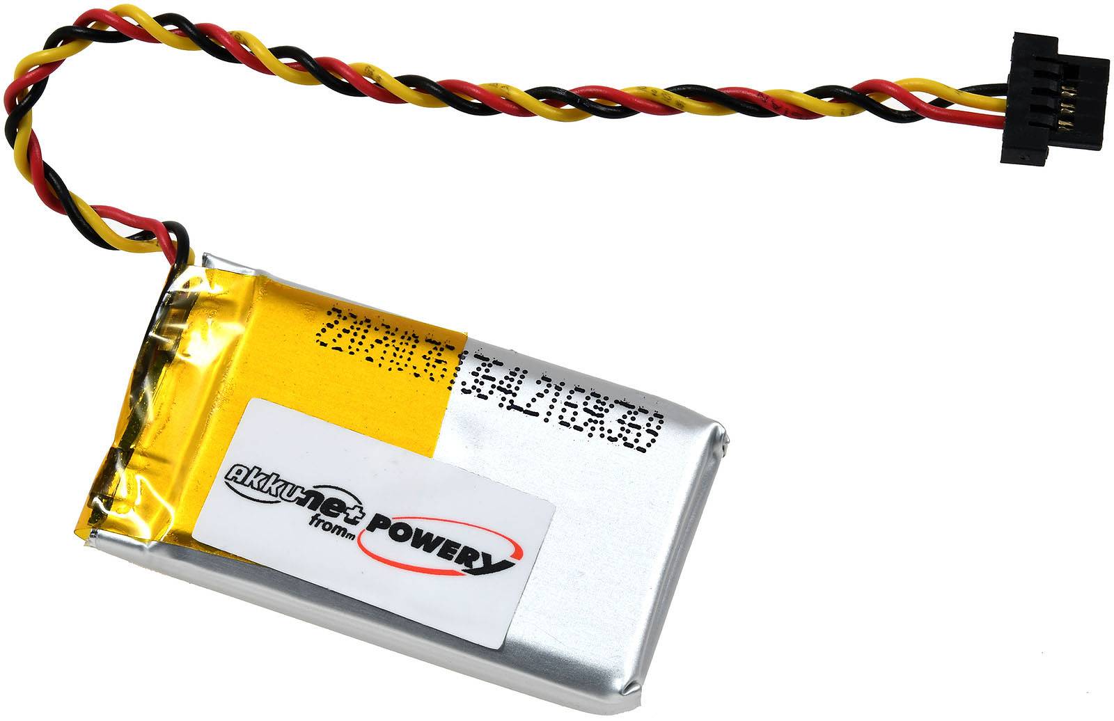 Powery Akku kompatibel mit Mio Typ TPC402035, 3,7V, Li-Polymer
