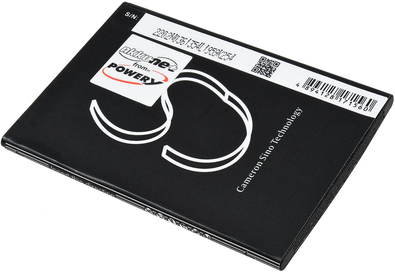 Powery Akku kompatibel mit Emporia Typ AK-S3, 3,8V, Li-Polymer
