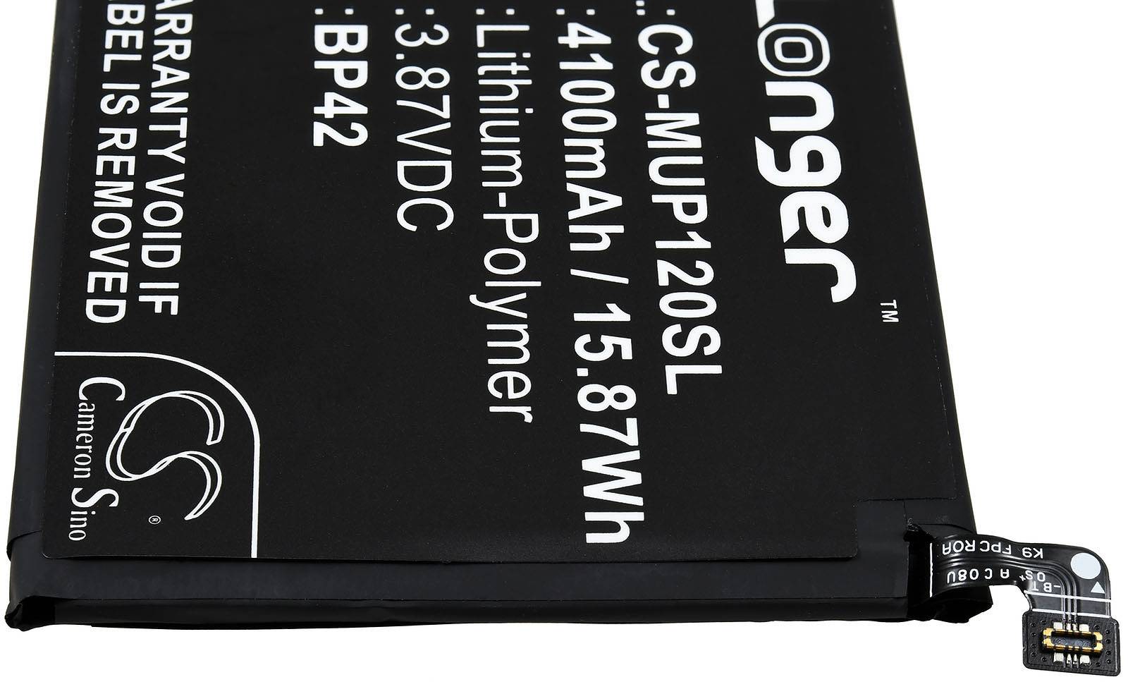 Powery Akku kompatibel mit Xiaomi Typ BP42, 3,87V, Li-Polymer