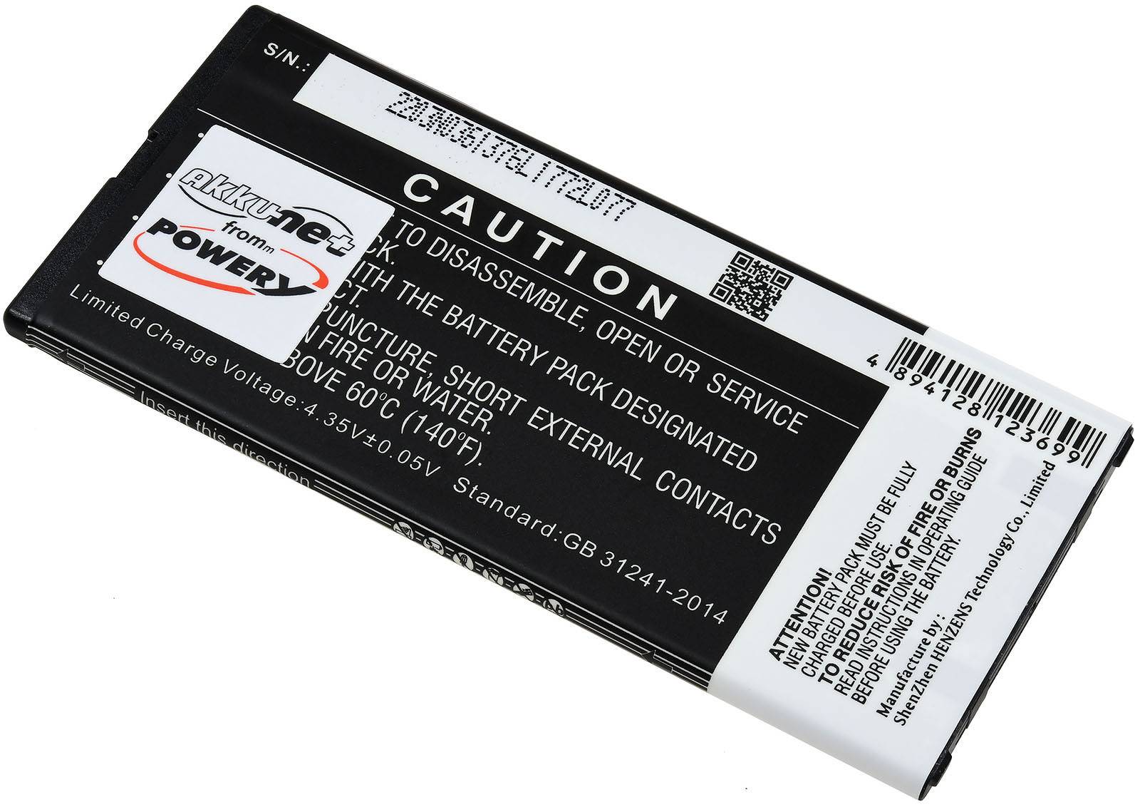 Powery Akku kompatibel mit Nokia Typ BV-T3G, 3,8V, Li-Ion