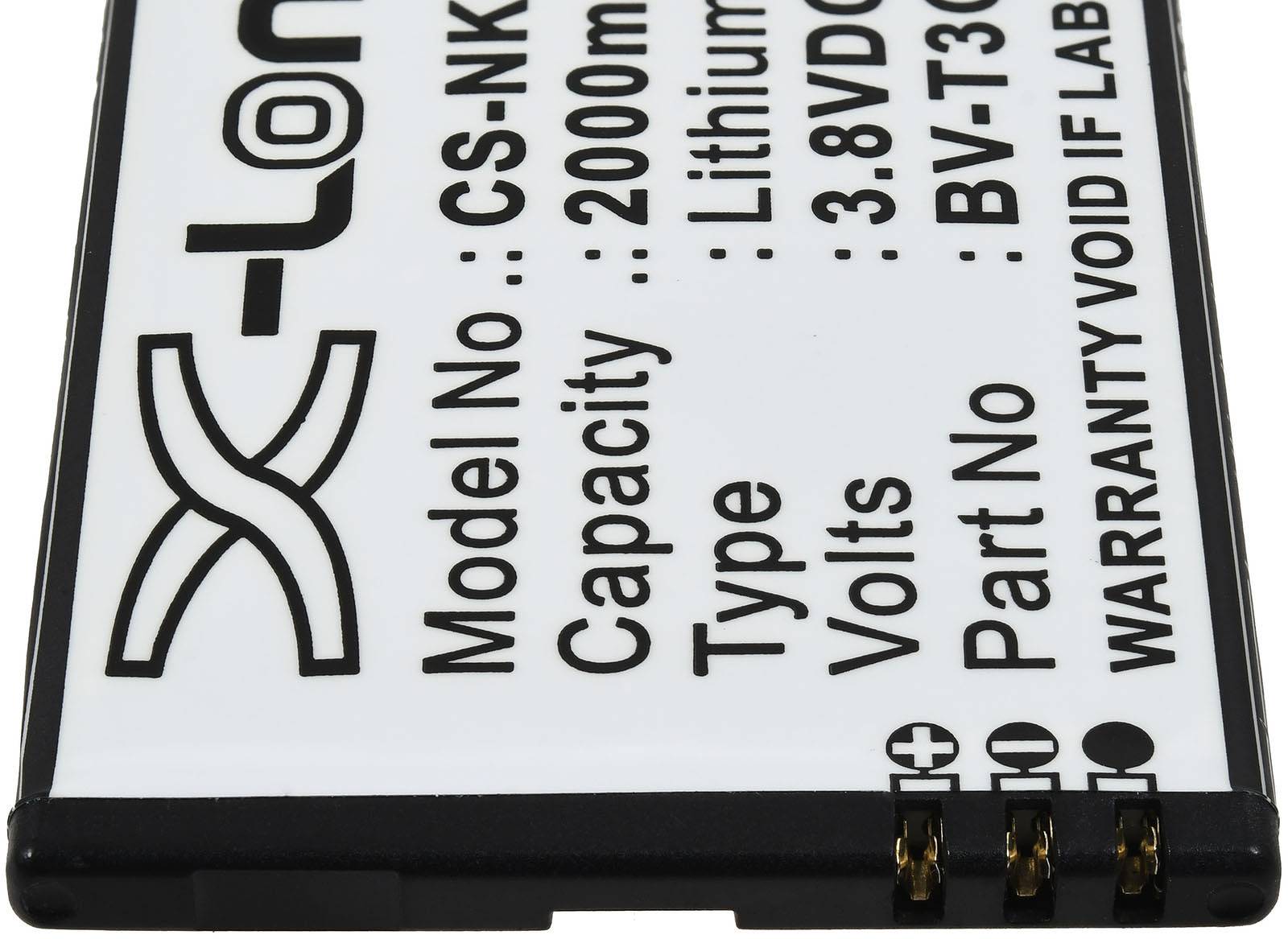 Powery Akku für Handy, Smartphone Microsoft RM-1154, 3,8V, Li-Ion