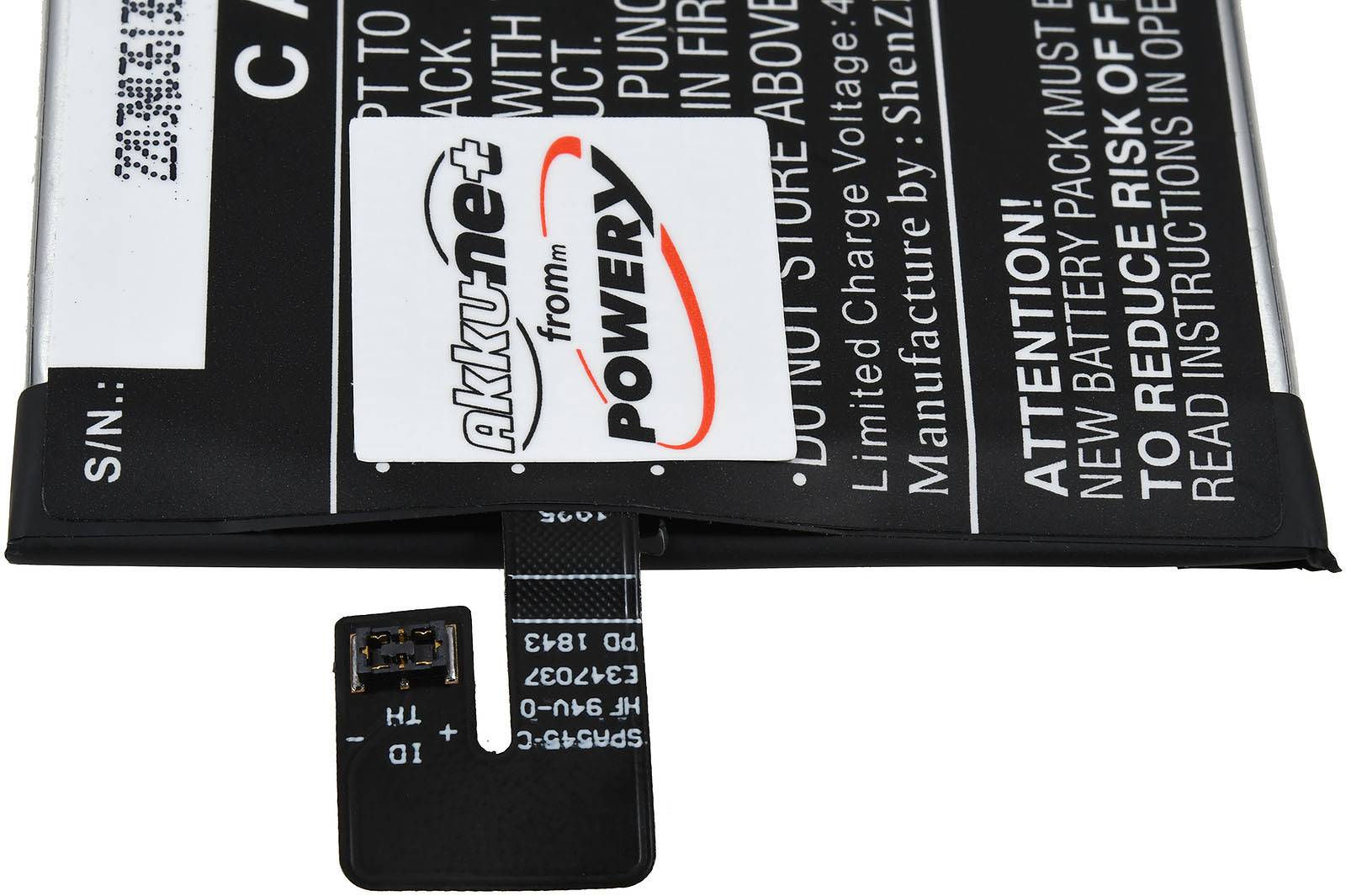 Powery Akku für Handy, Smartphone Sony Xperia 10 Plus, 3,85V, Li-Polymer