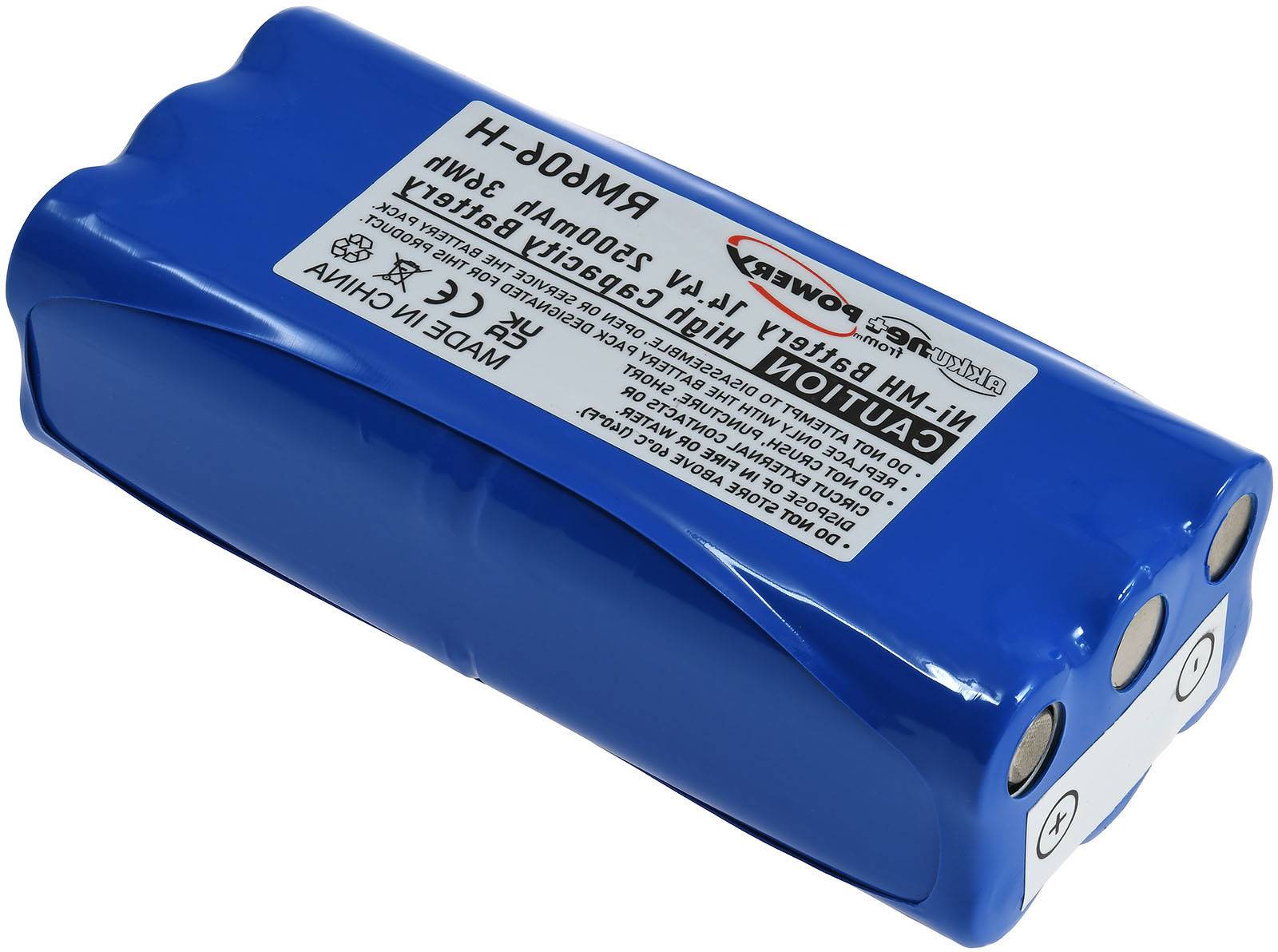 Powery Powerakku passend für Dirt Devil Libero M612, 14,4V, NiMH