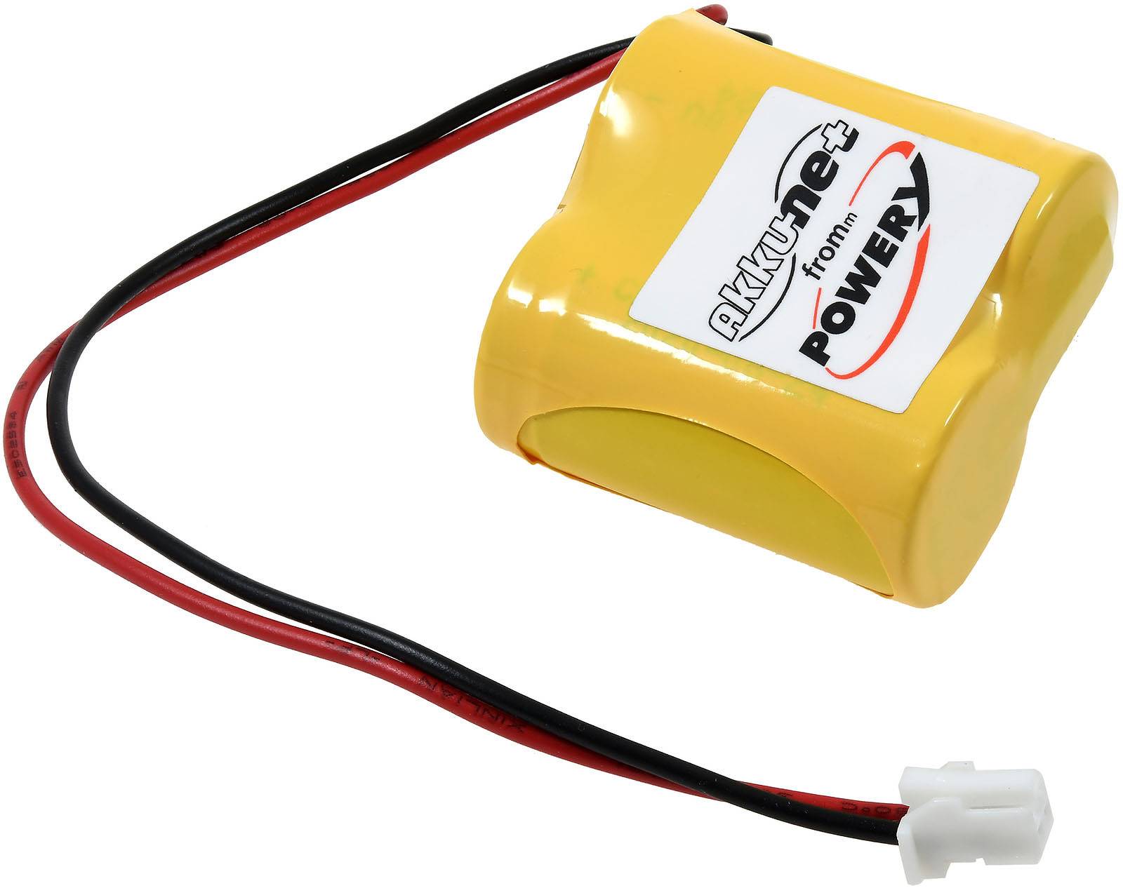 Powery SPS-Lithiumbatterie für MR-BAT6V1SET-A / MR-J4 WK17, 6V, Lithium-Mangandioxid
