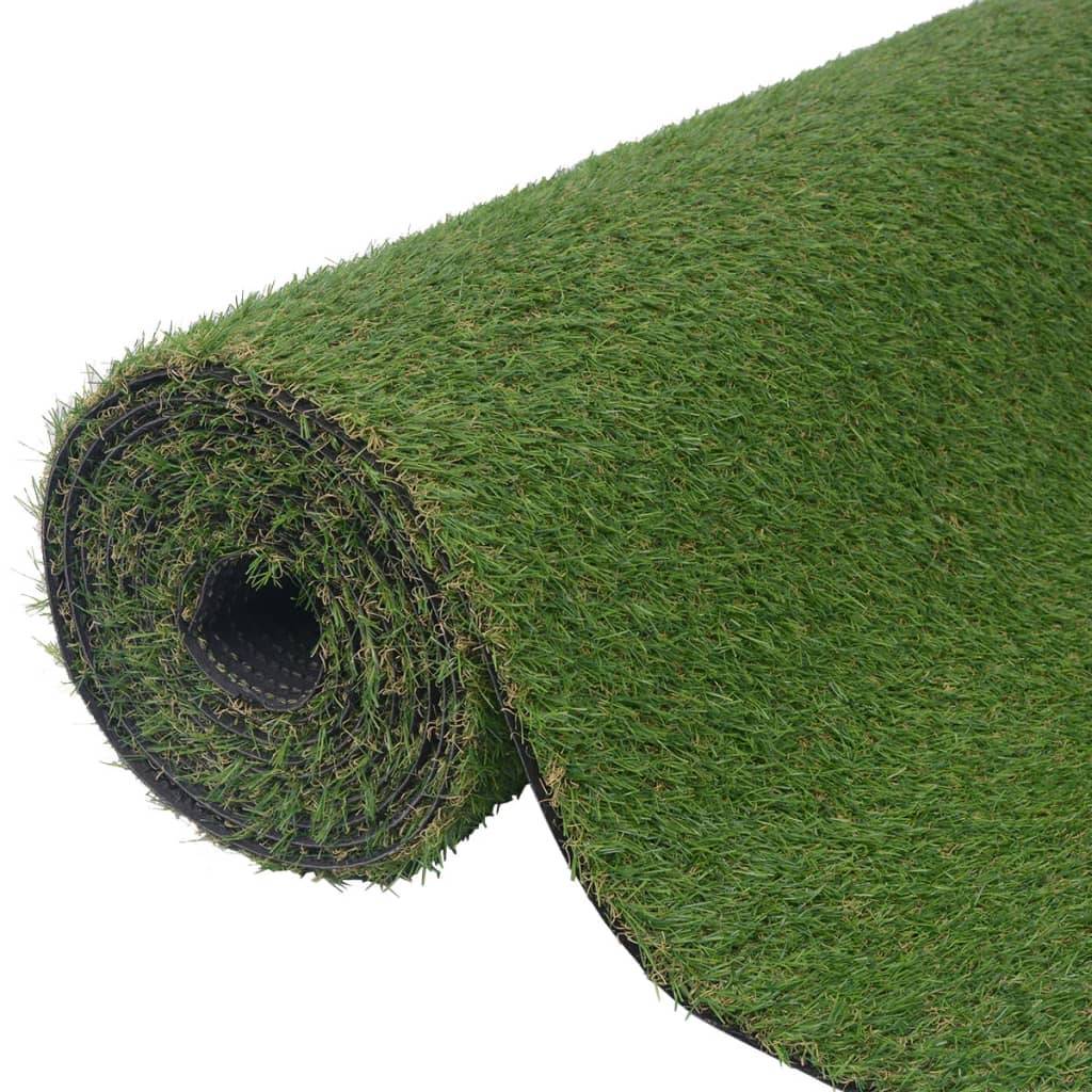 vidaXL Kunstrasen 1x10 m/20-25 mm Grün
