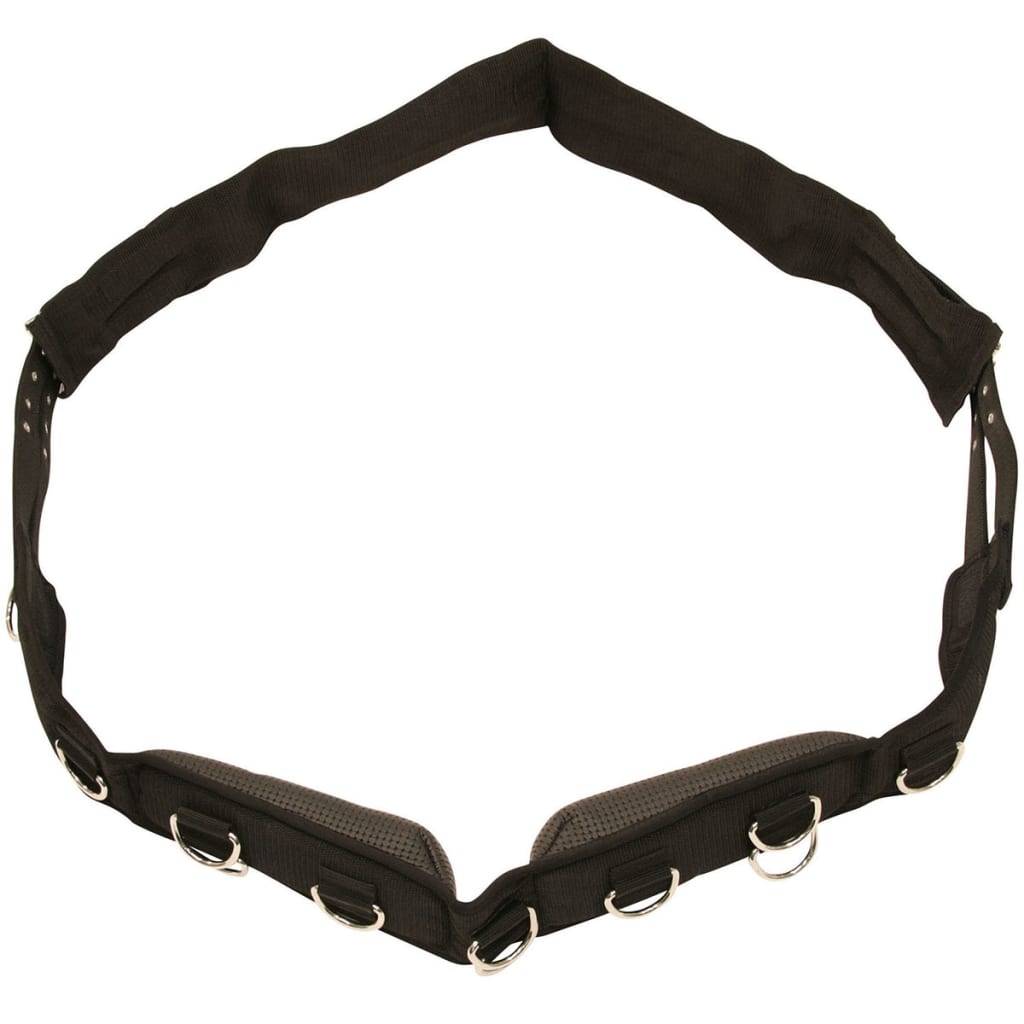 Kerbl Longiergurt Schwarz Warmblut 32339