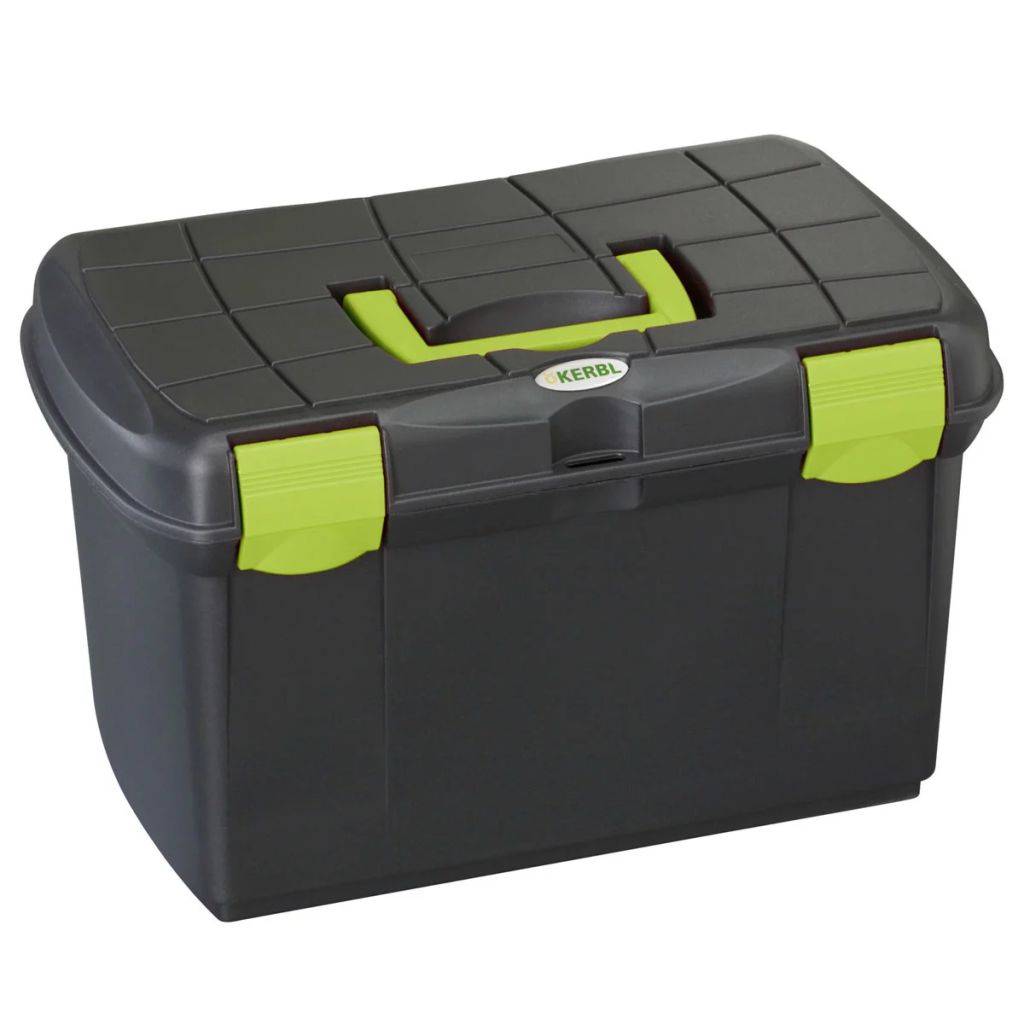 Kerbl Putzbox für Pferde Arrezzo Schwarz 321747