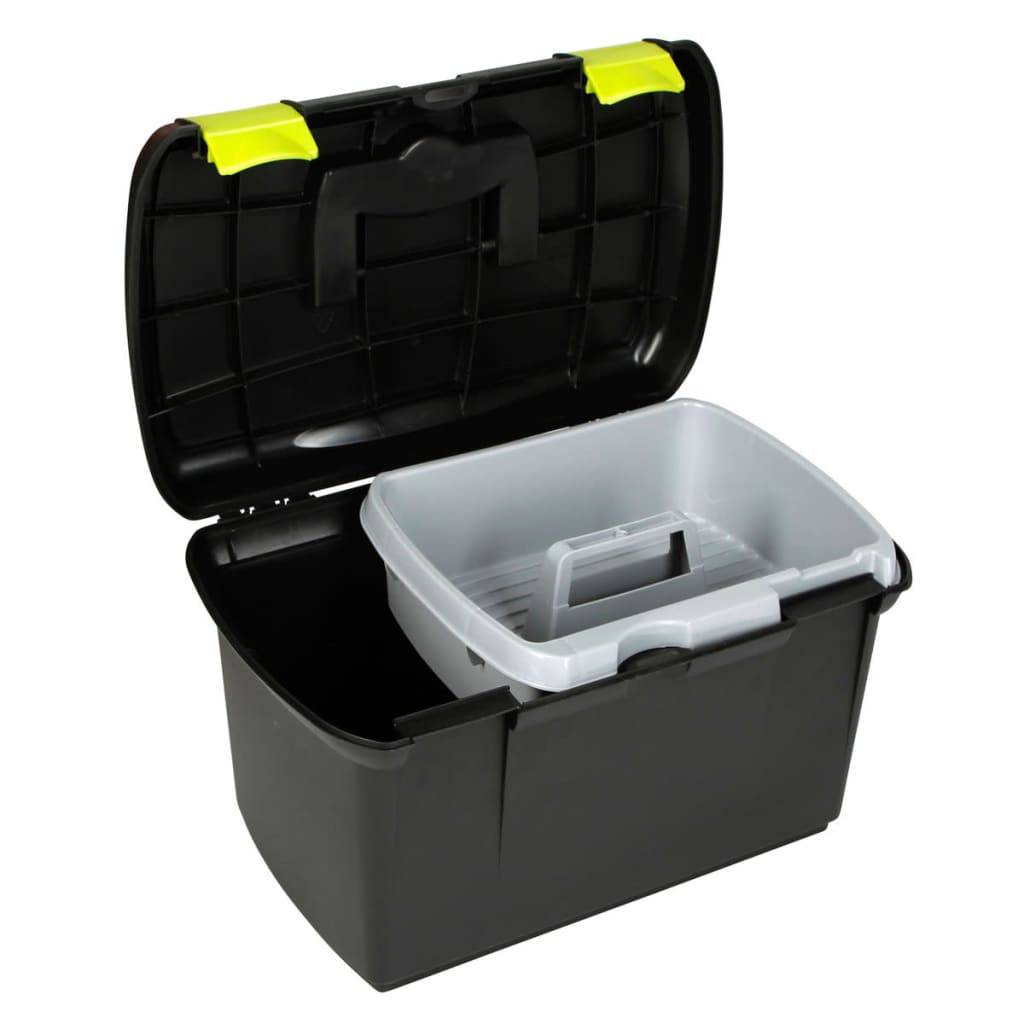 Kerbl Putzbox für Pferde Arrezzo Schwarz 321747