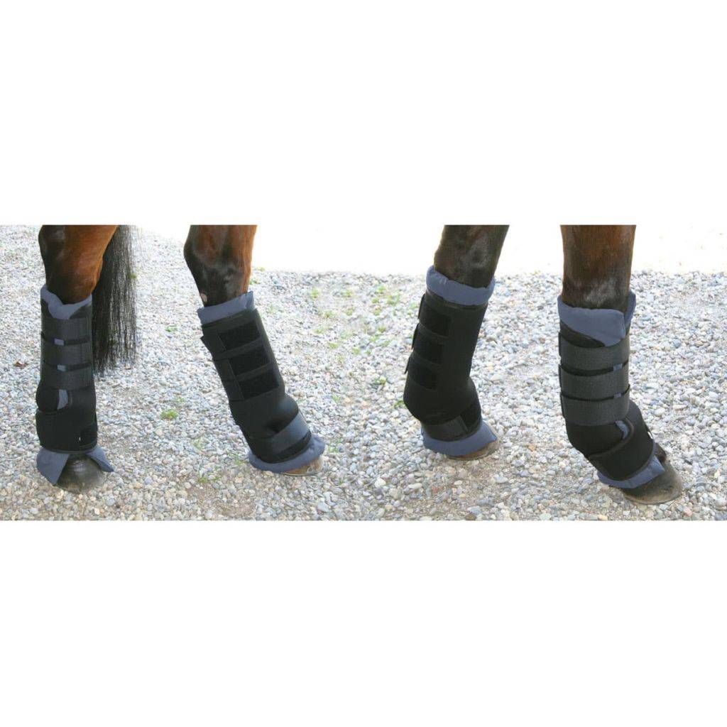 Kerbl Stabile Reise-Pferdegamaschen 4 Stk. Größe M 32469