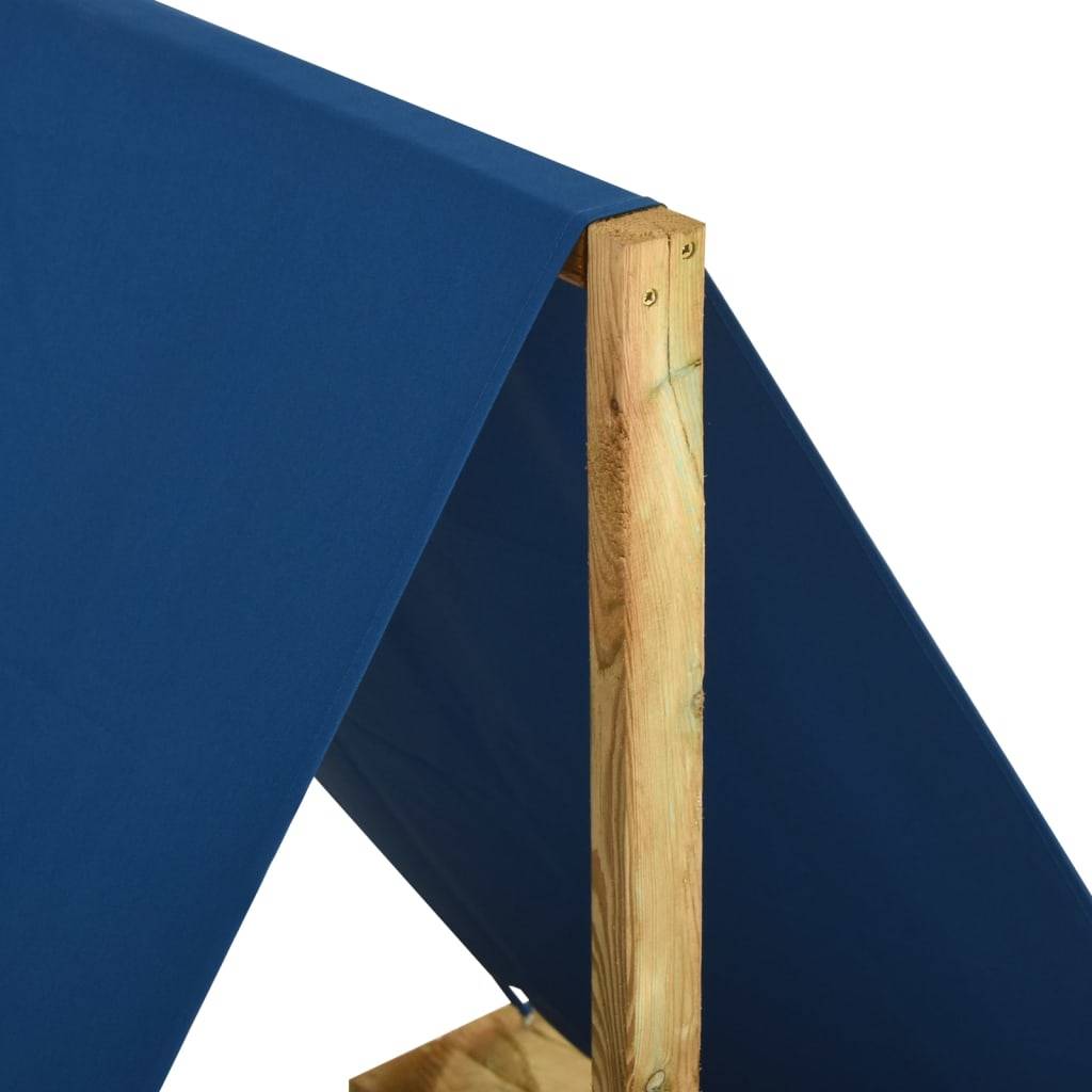 vidaXL Sandkasten mit Dach 80x60x97,5 cm Imprägniertes Kiefernholz