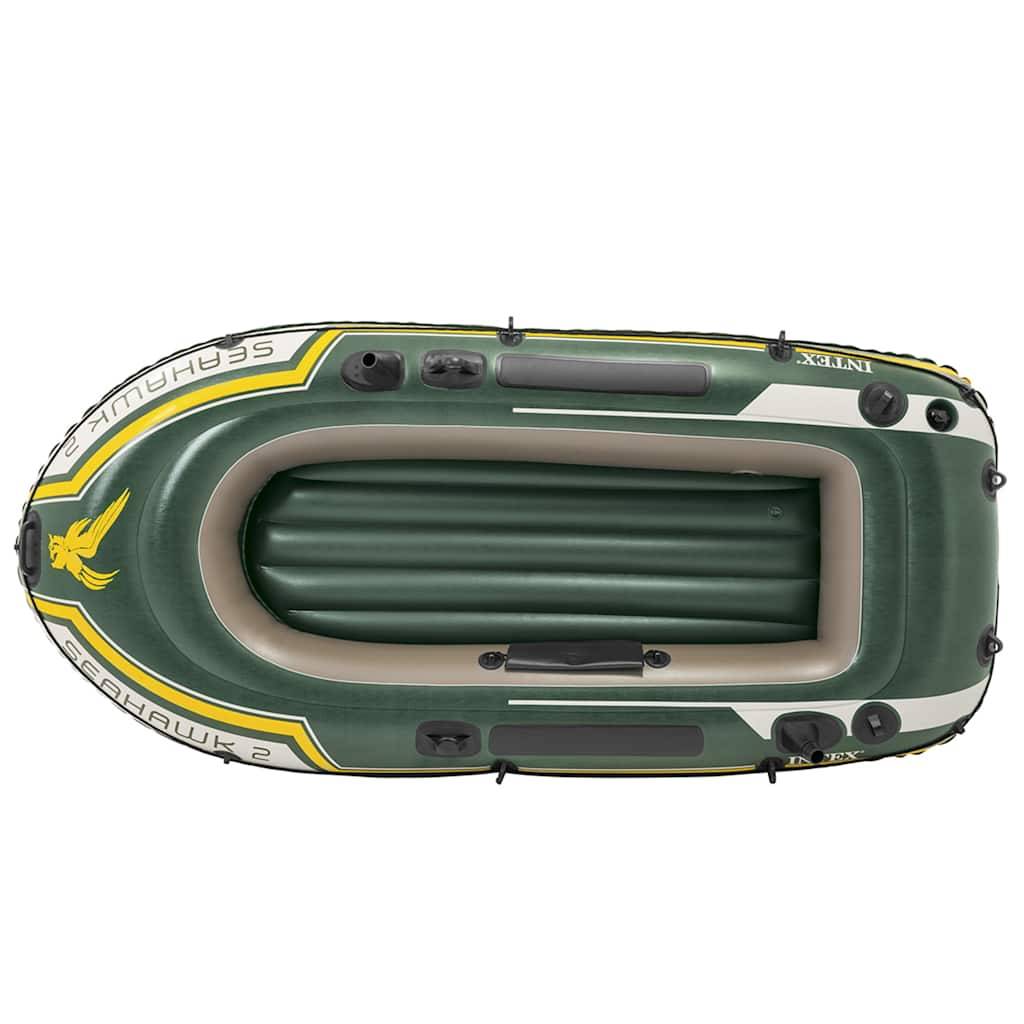 Intex Schlauchboot mit Rudern und Pumpe Seahawk 2 68347NP