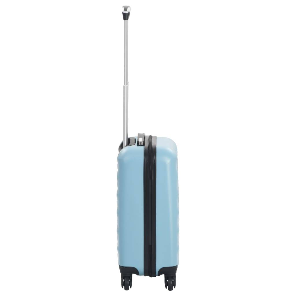 vidaXL Hartschalen-Trolley Blau ABS