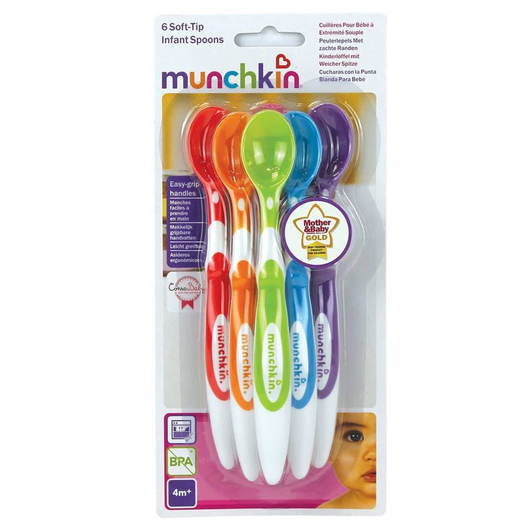 Munchkin Babylöffel mit Weichen Kanten 6 Stk.