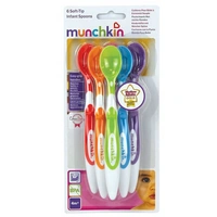 Munchkin Babylöffel mit Weichen Kanten 6 Stk. Munchkin Babylöffel mit Weichen Kanten 6 Stk.
