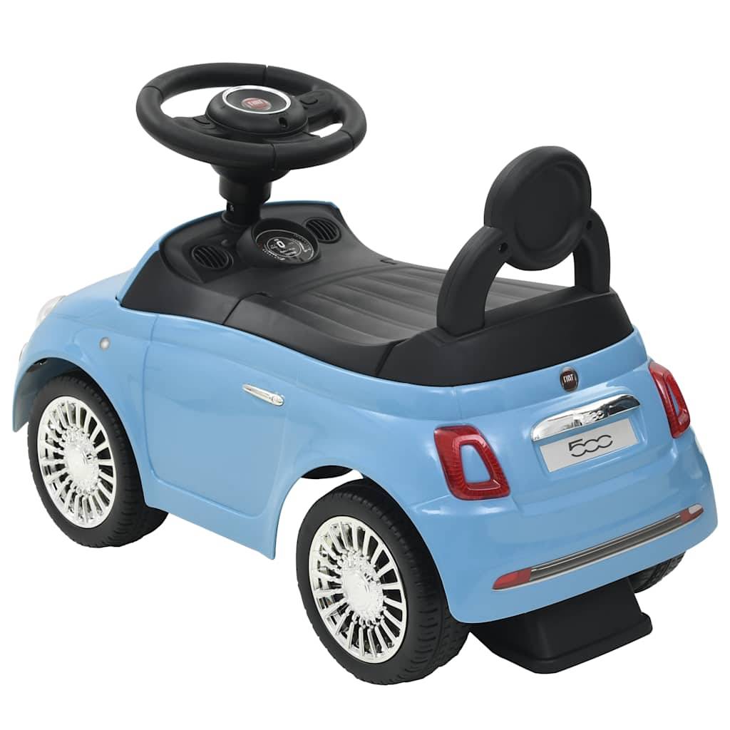 vidaXL Aufsitzauto Fiat 500 Blau