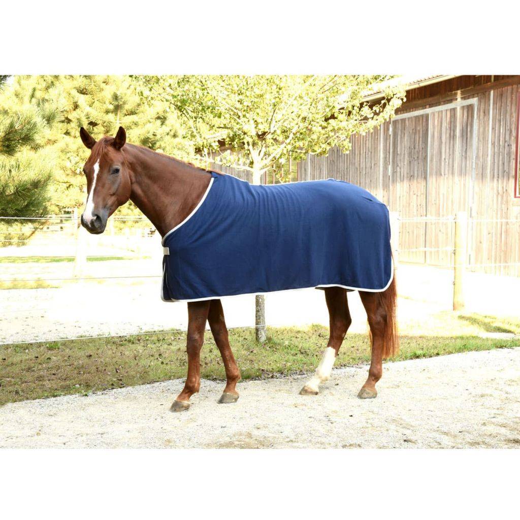 Kerbl Fleece-Pferdedecke RugBe Economic Navy 135/185 cm 328682