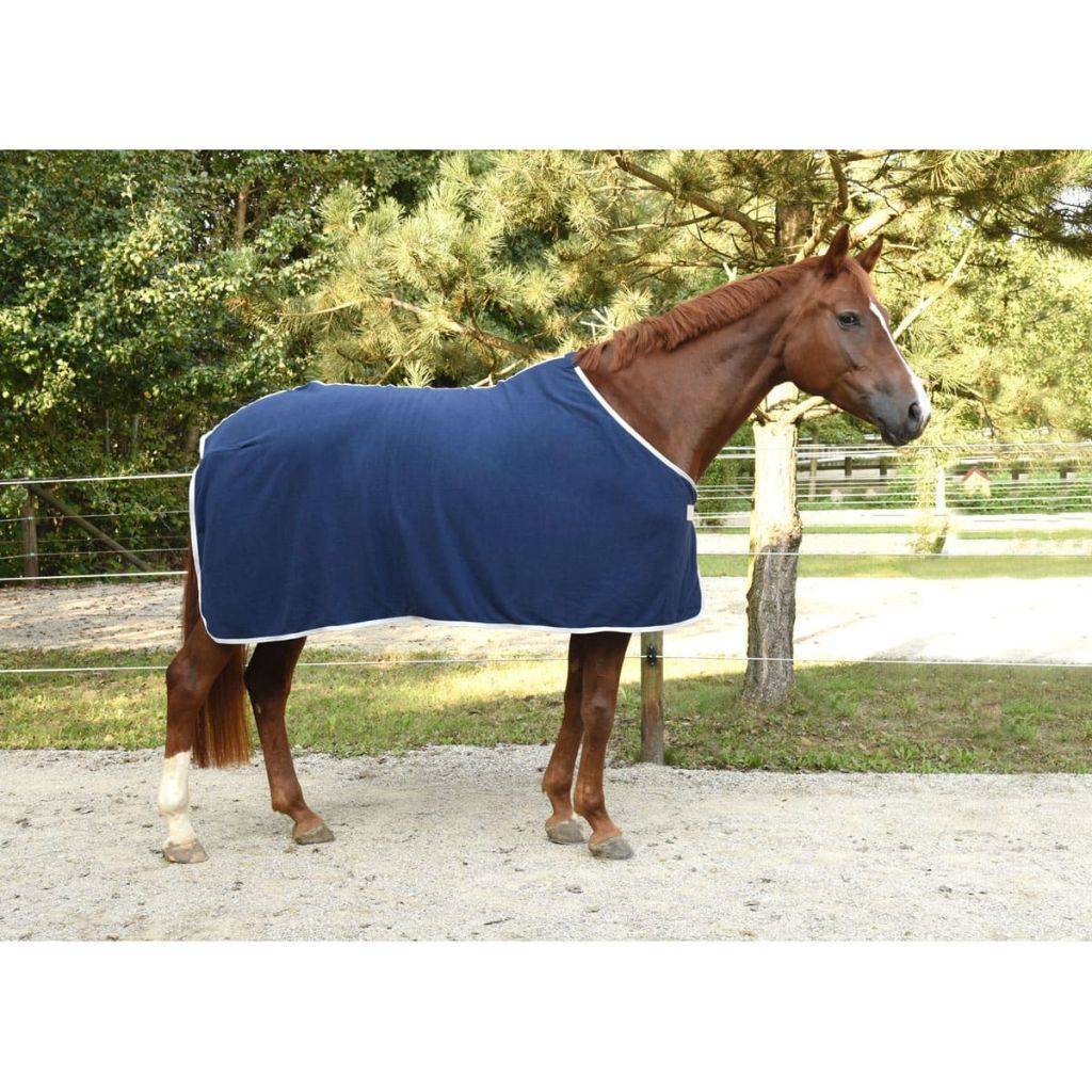 Kerbl Fleece-Pferdedecke RugBe Economic Navy 135/185 cm 328682