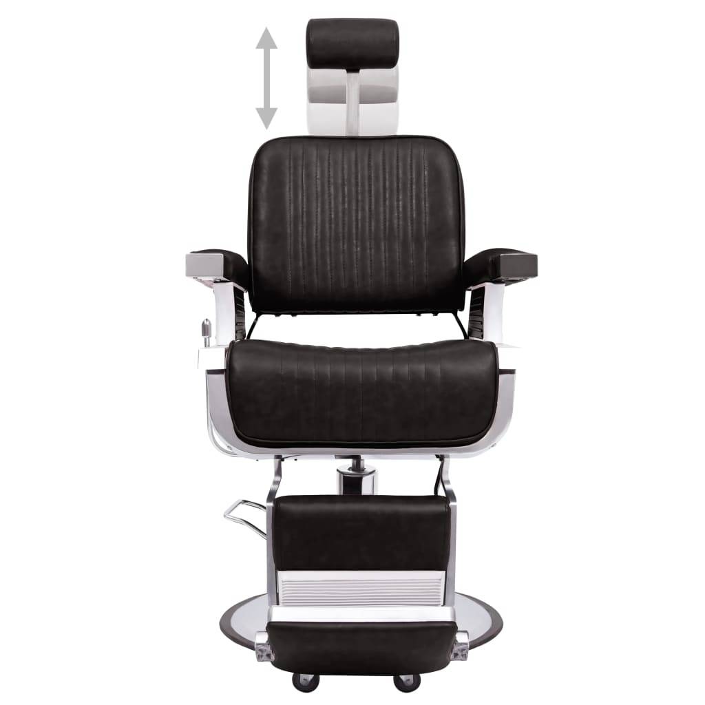 vidaXL Friseurstuhl Schwarz 68x69x116 cm Kunstleder