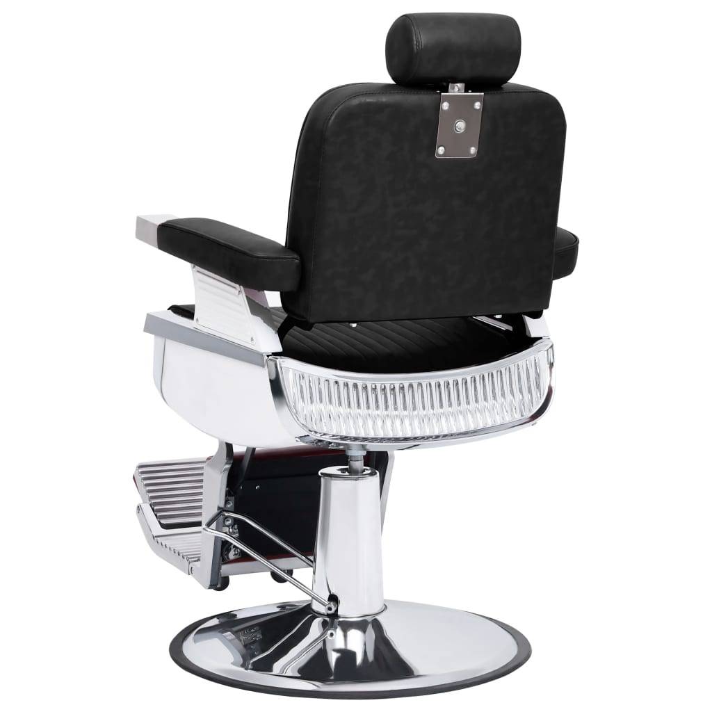 vidaXL Friseurstuhl Schwarz 68x69x116 cm Kunstleder