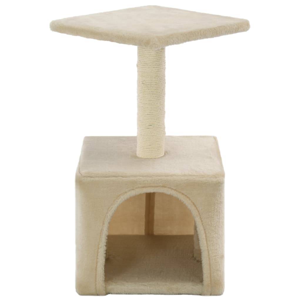 vidaXL Katzen-Kratzbaum Sisal 55 cm Beige