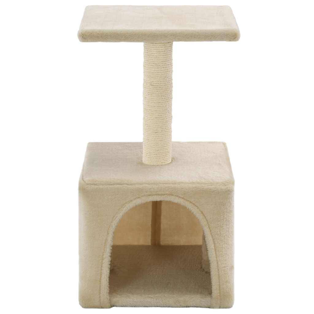 vidaXL Katzen-Kratzbaum Sisal 55 cm Beige
