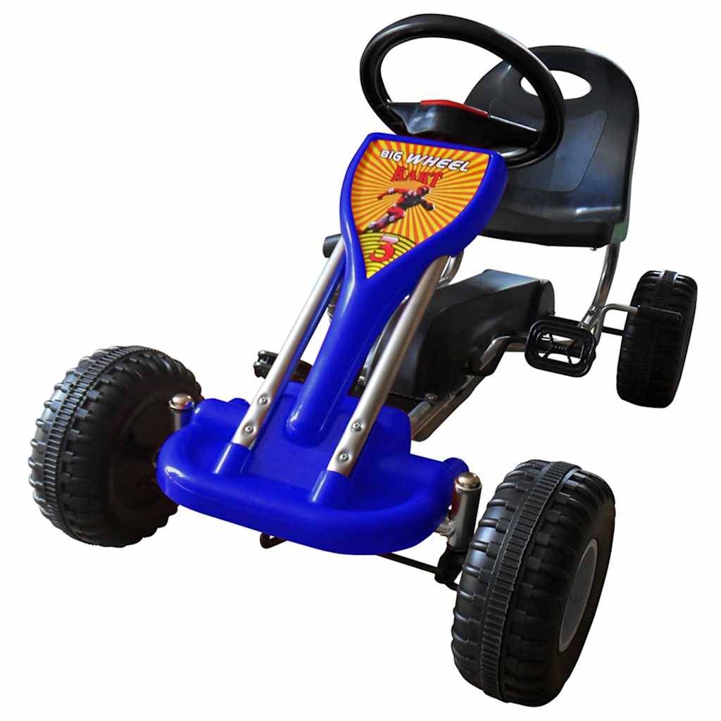 vidaXL Pedal-Gokart Blau