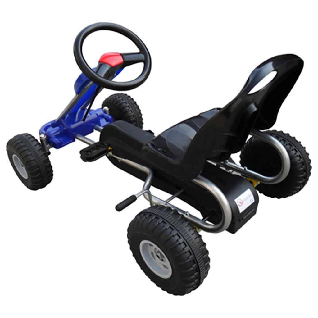 vidaXL Pedal-Gokart Blau