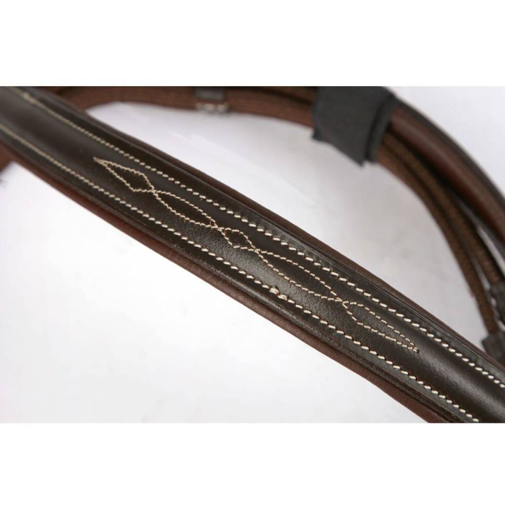 Kerbl Trensenzaum Classic Leder Braun Vollblut 324912