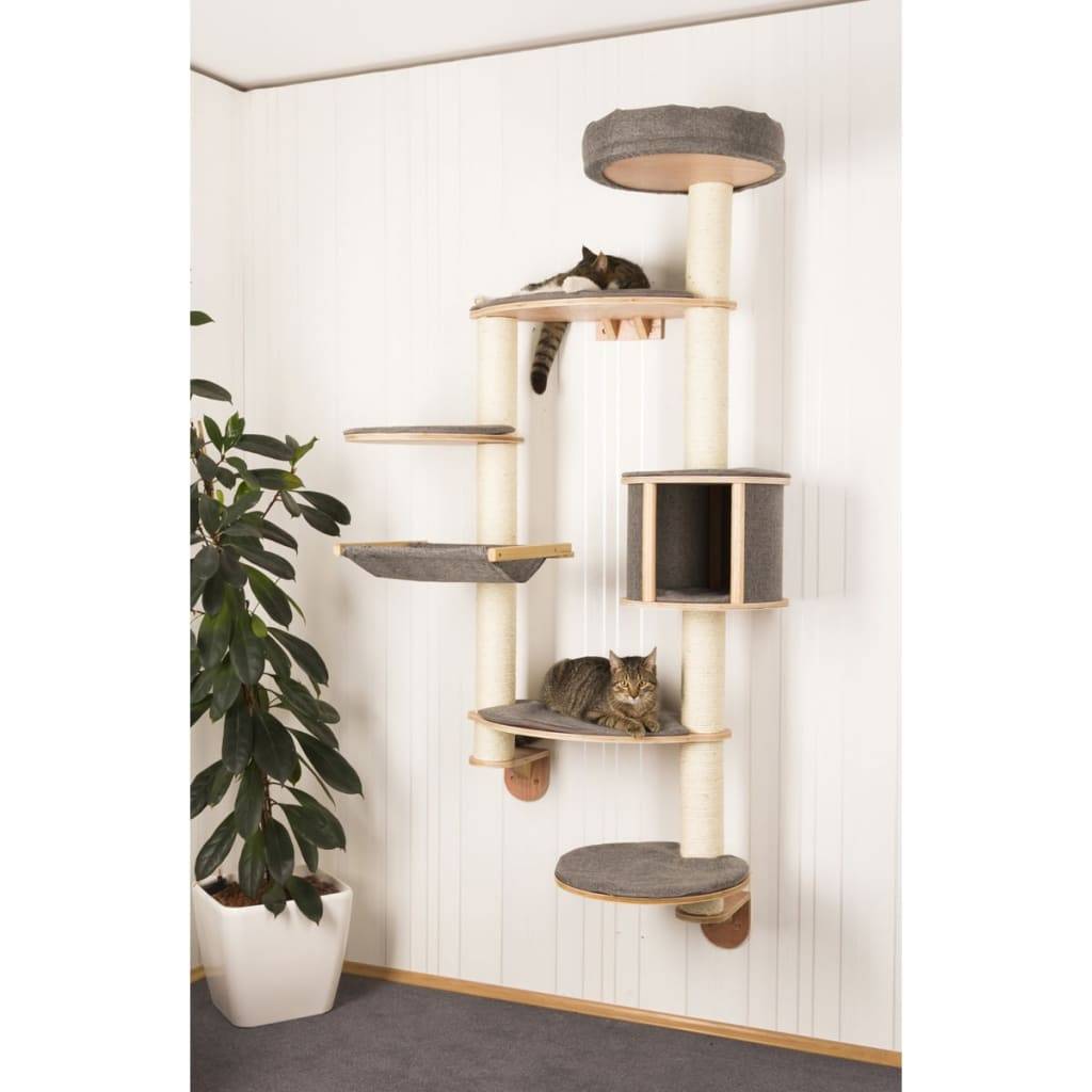 Kerbl Wandkratzbaum Dolomit XL Tofana Grau 185 cm 81541